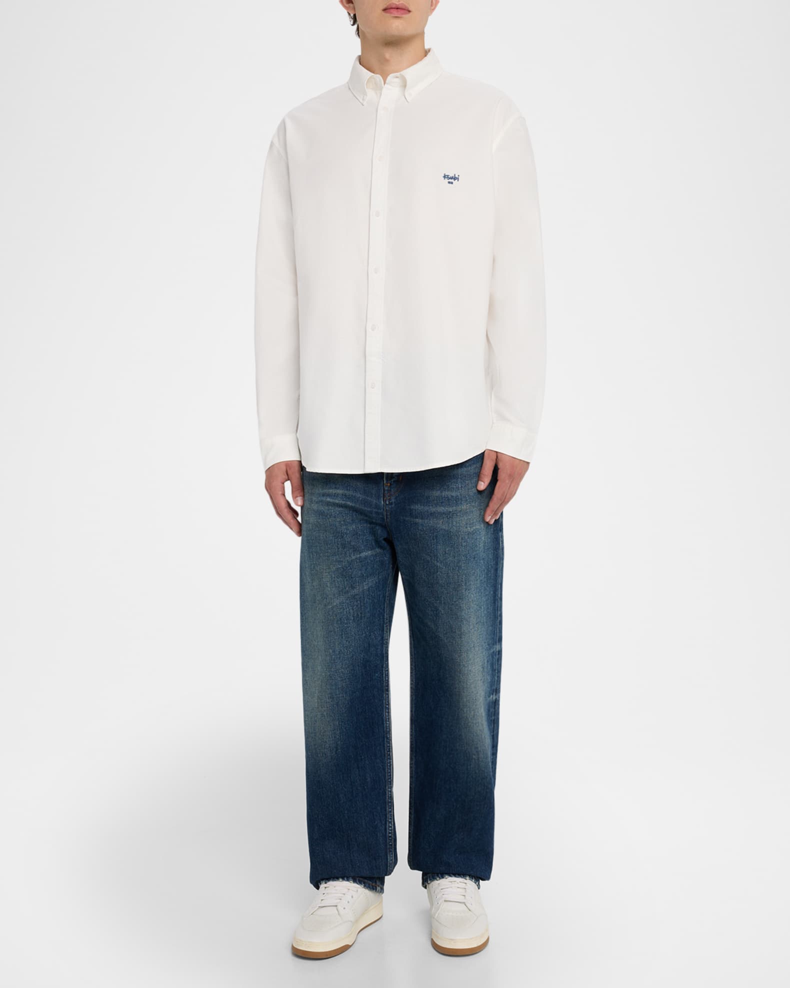 Men's Ksignature Cotton Button-Down Shirt 1