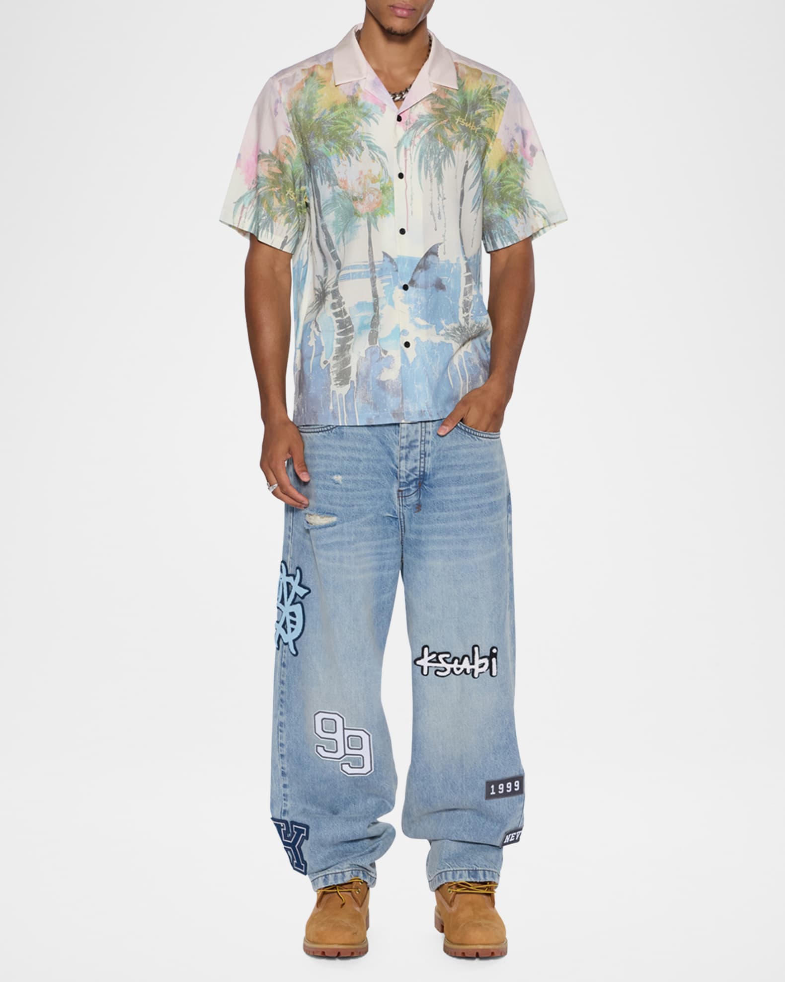Men's Poolside Resort Camp Shirt 1