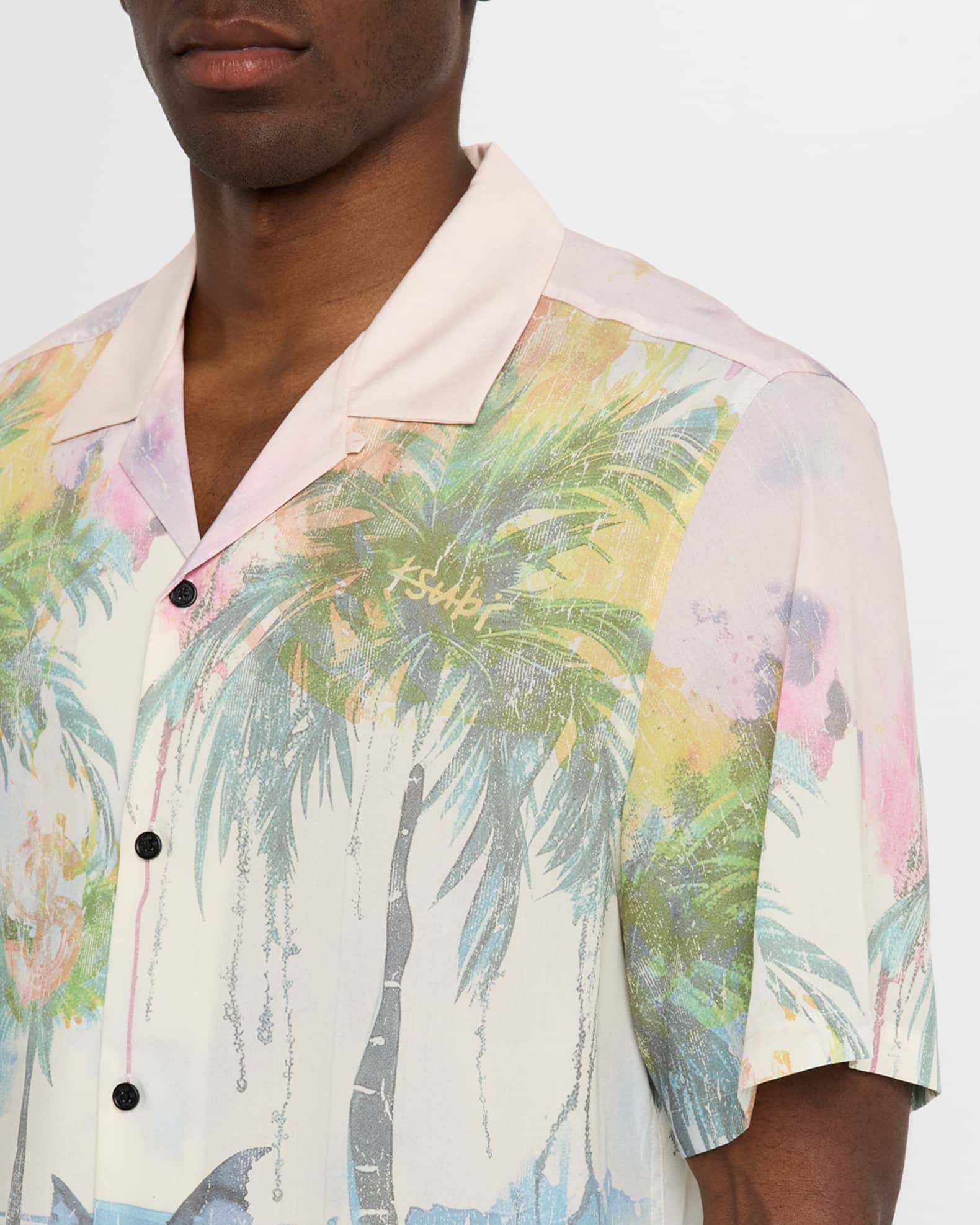 Ksubi Men's Poolside Resort Camp Shirt | Neiman Marcus