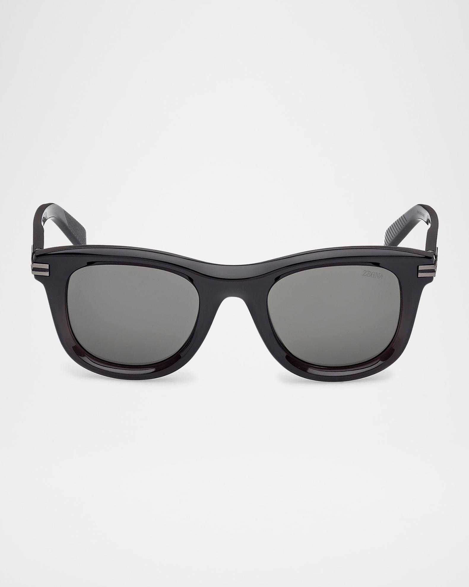 ZEGNA Men's Acetate Square Sunglasses | Neiman Marcus