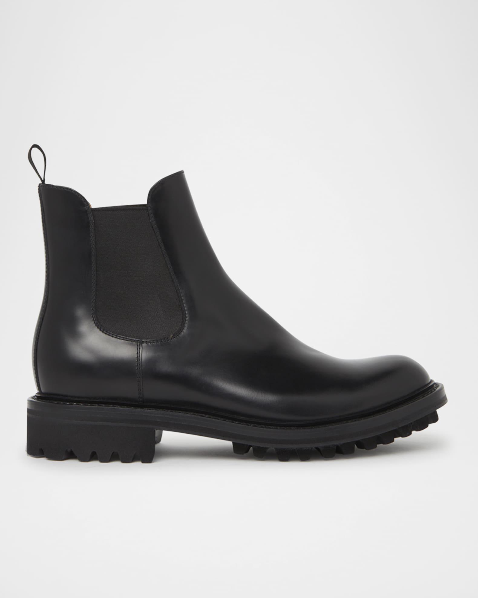 McSween Leather Lug-Sole Chelsea Booties 0