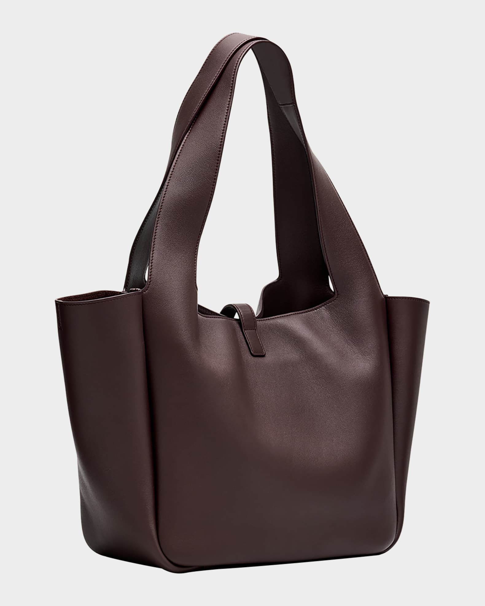 Saint Laurent Le 5 À 7 Bea YSL Tote Bag in Calfskin Leather