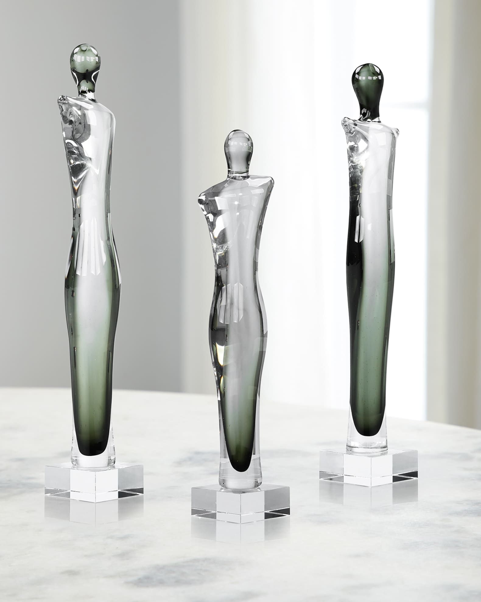 Glass Silhouette Sculpture 1