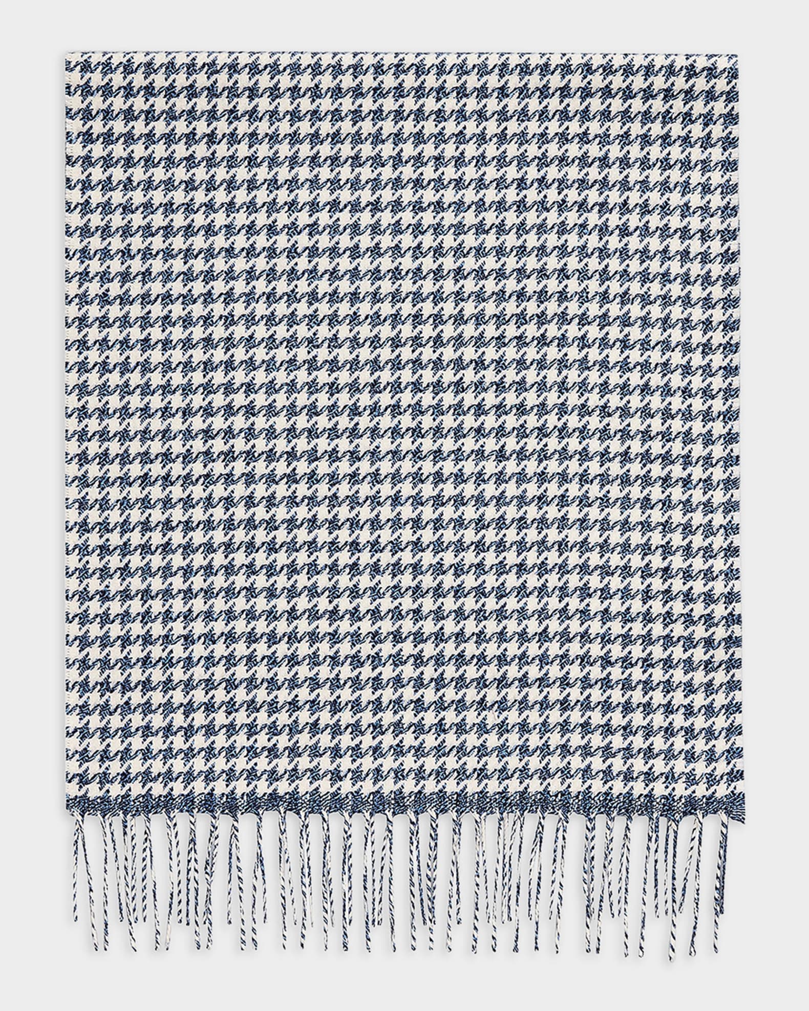 Sciarpa Uomo Invernale Morbida Cashmere Feeling A Quadri – 180x30 Cm, Nero, Taglia Unica