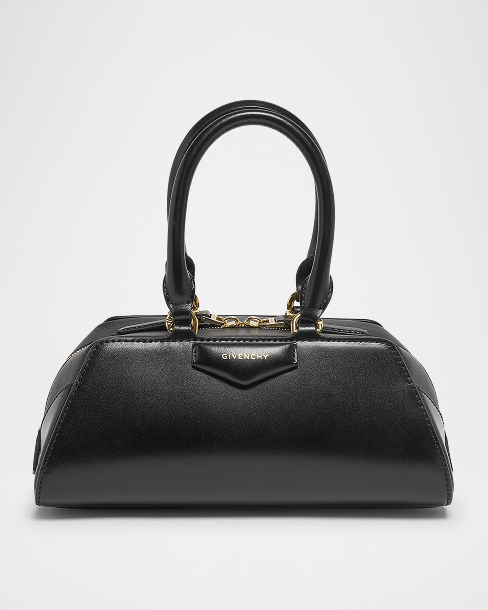 ホットセール 口コミ Mini Antigona Givenchy Top-Handle Leather Box in Bag 小物