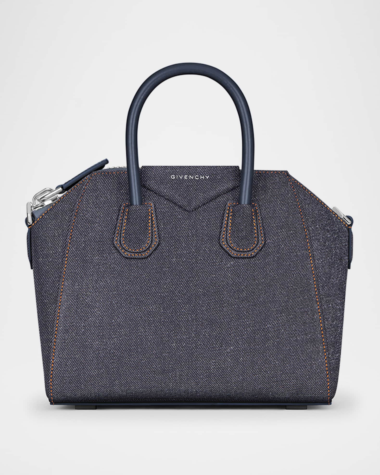 Antigona Mini Top-Handle Bag in Denim 0