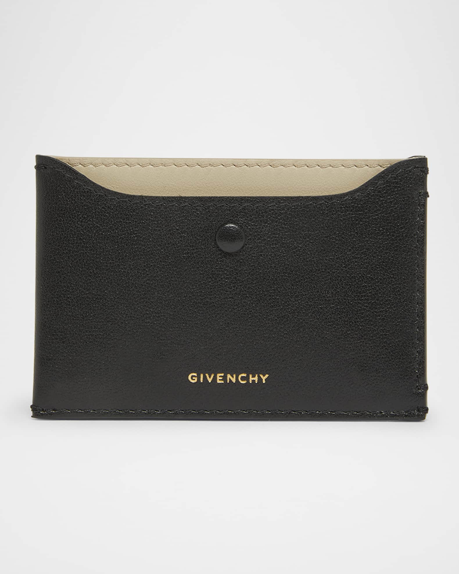 Givenchy Day Card Case in Shiny Leather | Neiman Marcus
