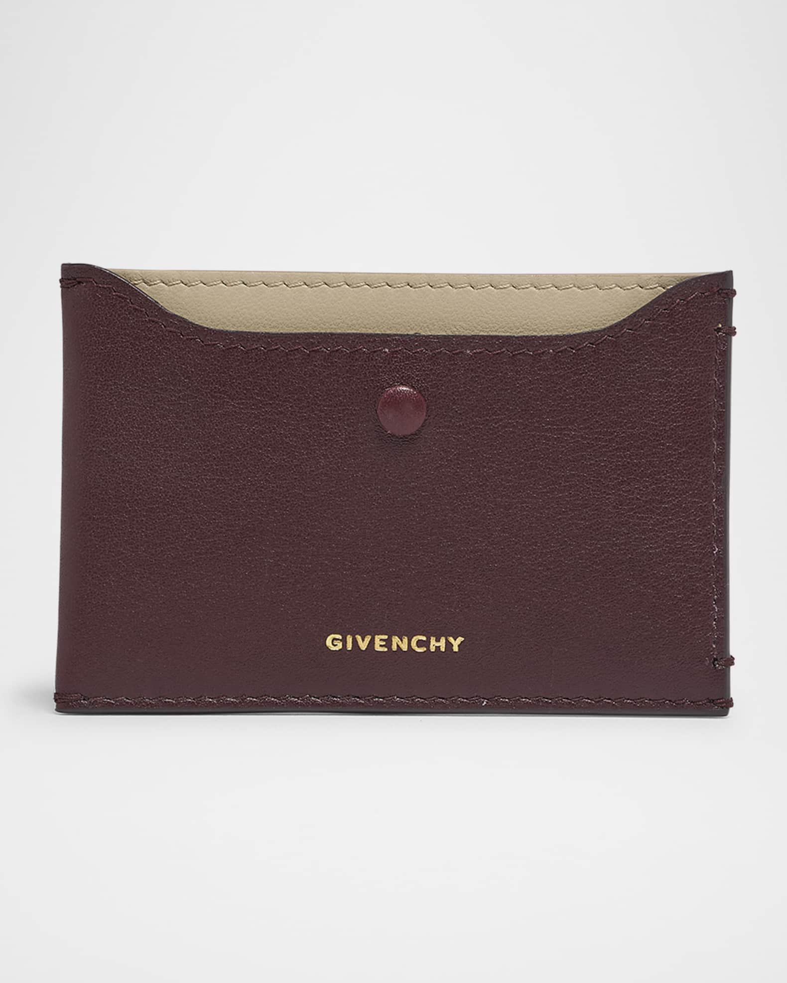 Givenchy Day Card Case in Shiny Leather | Neiman Marcus