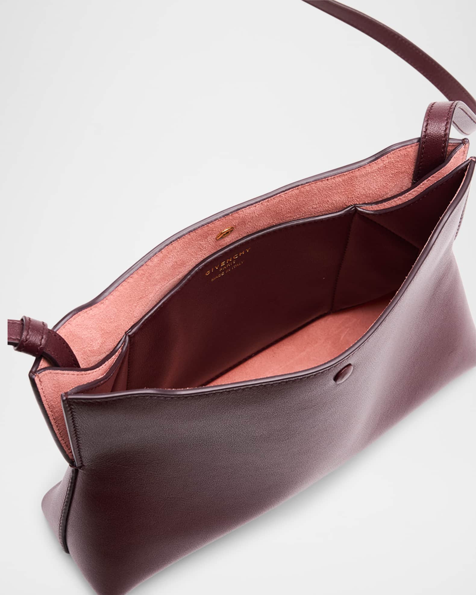 Givenchy Day Flat Crossbody Pouch Bag in Shiny Leather