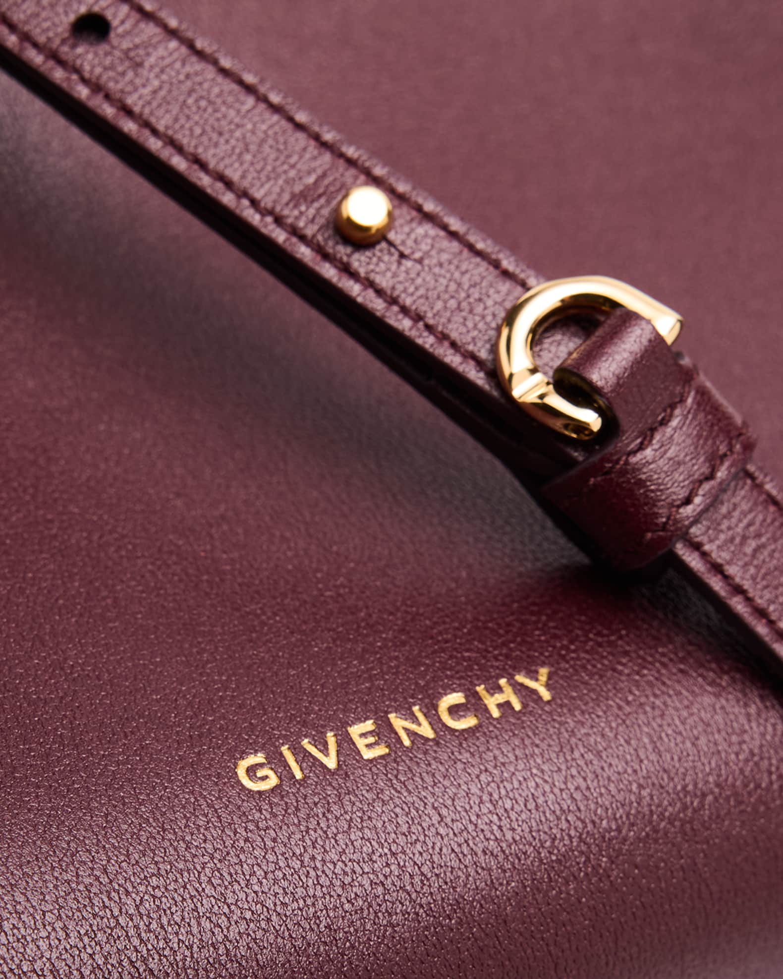 Givenchy Day Flat Crossbody Pouch Bag in Shiny Leather