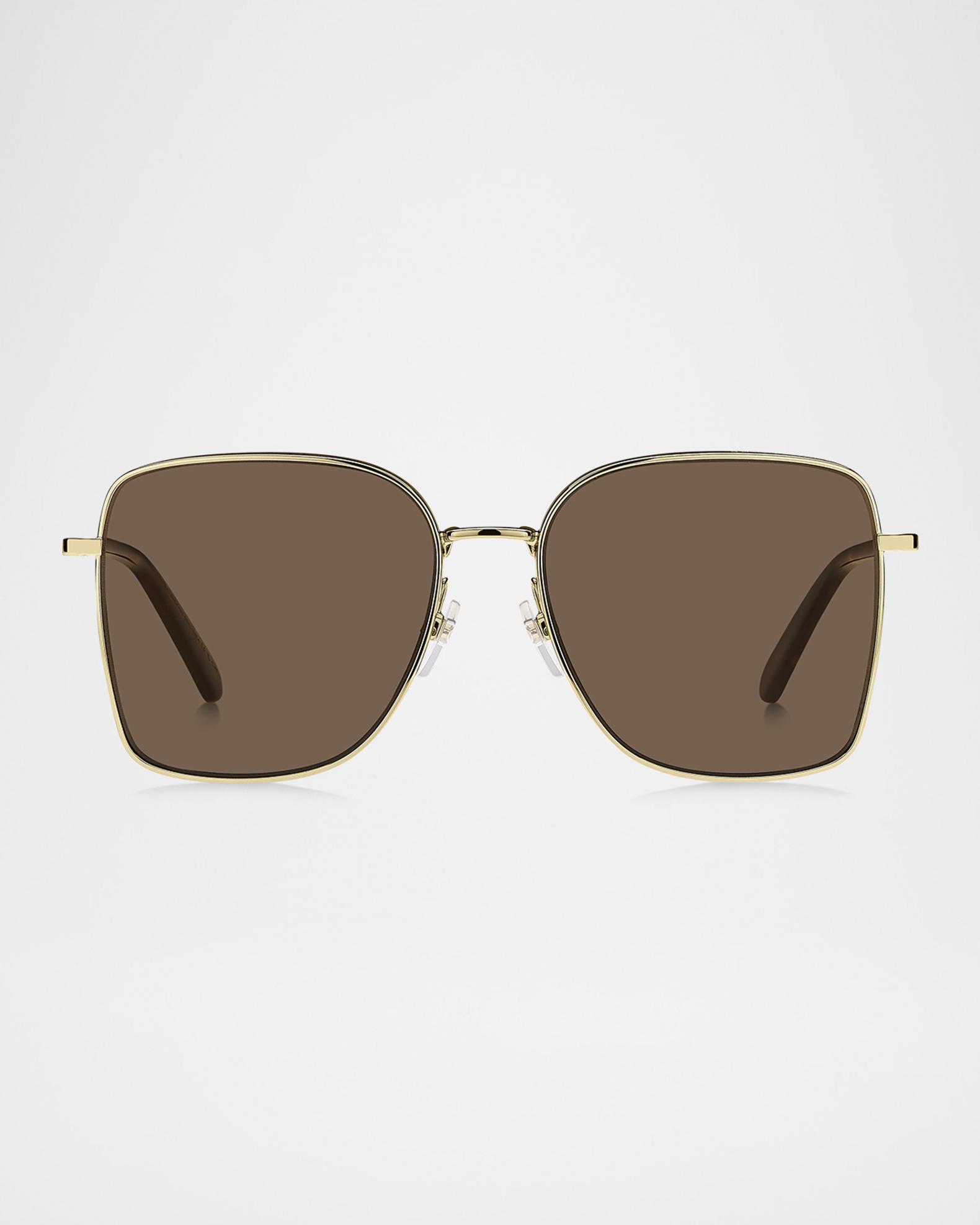 Marc Jacobs Marc 829S Metal Square Sunglasses | Neiman Marcus display picture 3
