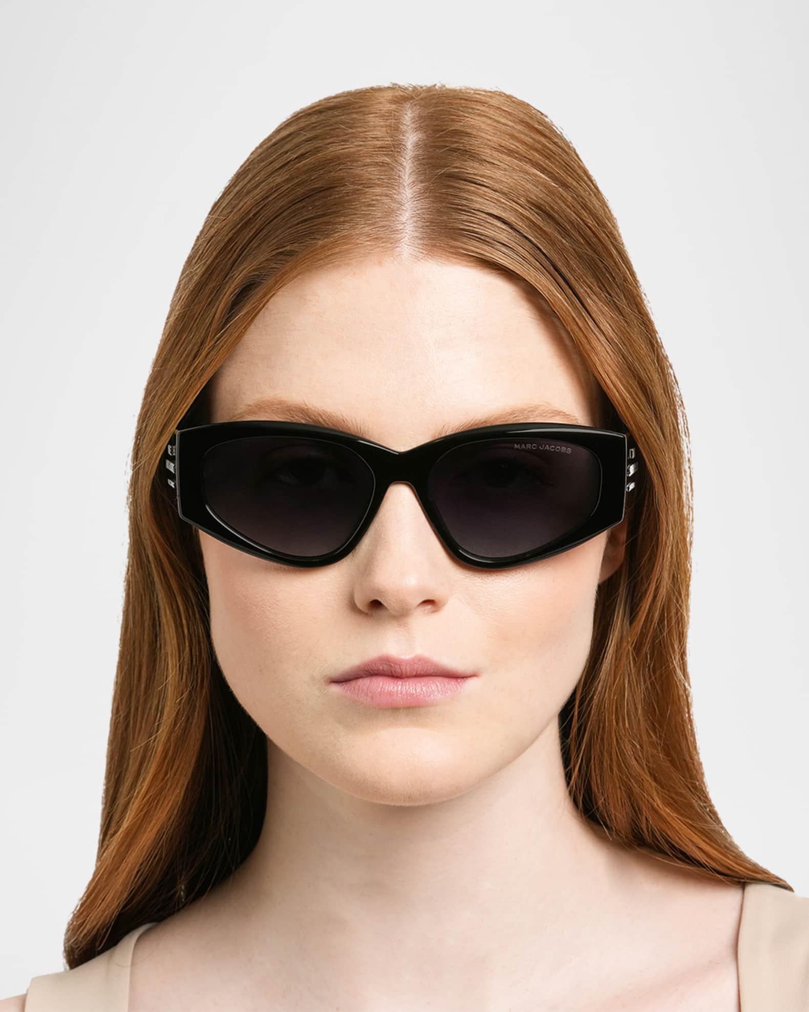 MARC BY サングラス Marc Jacobs 53mm Gradient Square Sunglasses | Nordstrom