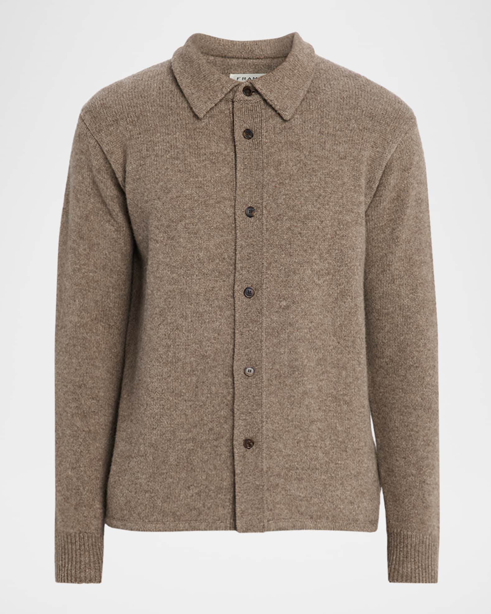 Men's Yak Wool Knit Sweater 0