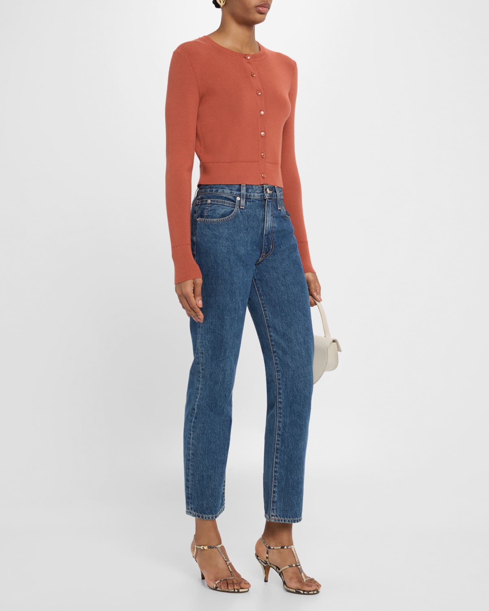 Zoe Classic Cropped Cardigan 1