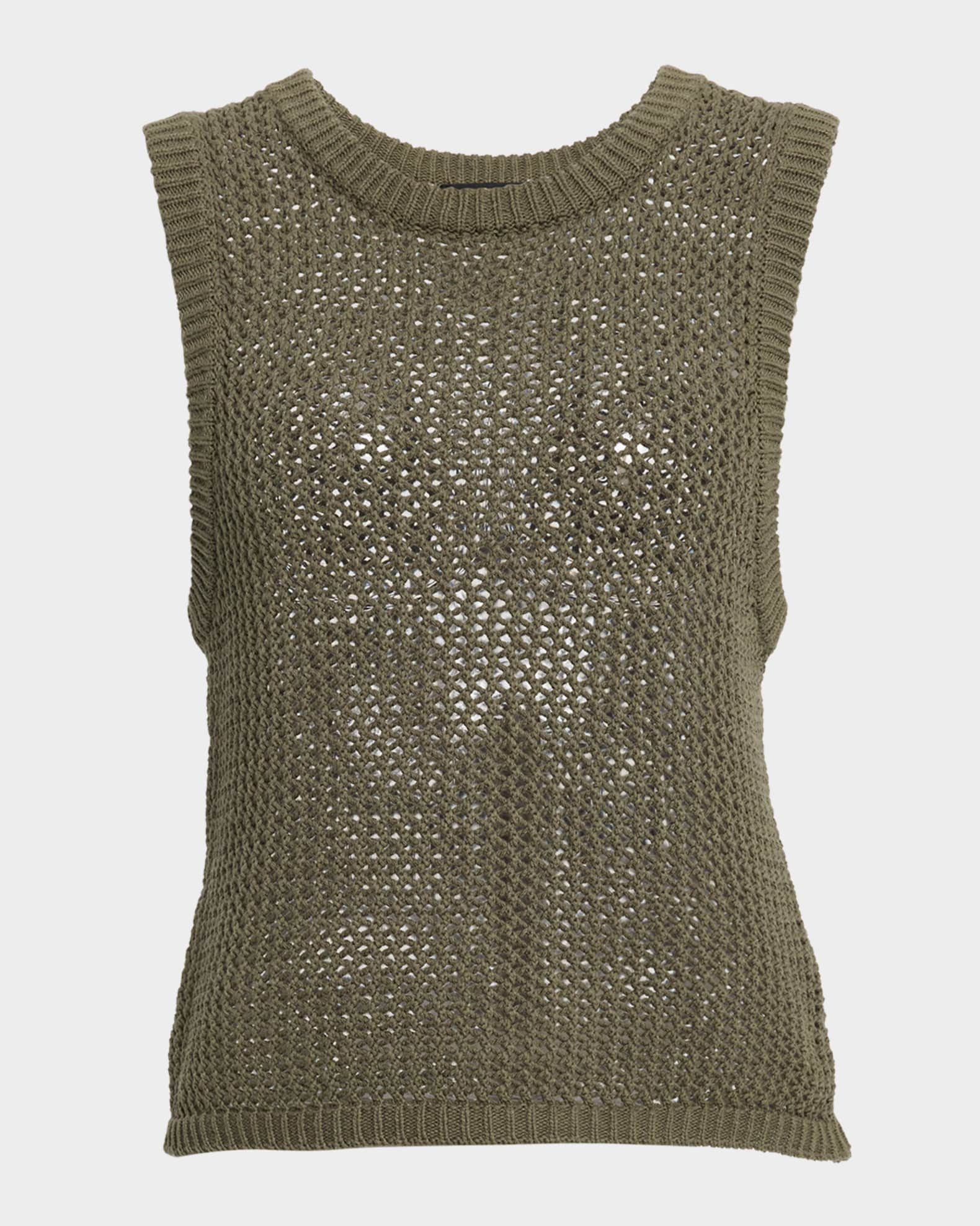 Estelle Crochet Racerback Tank Top 0