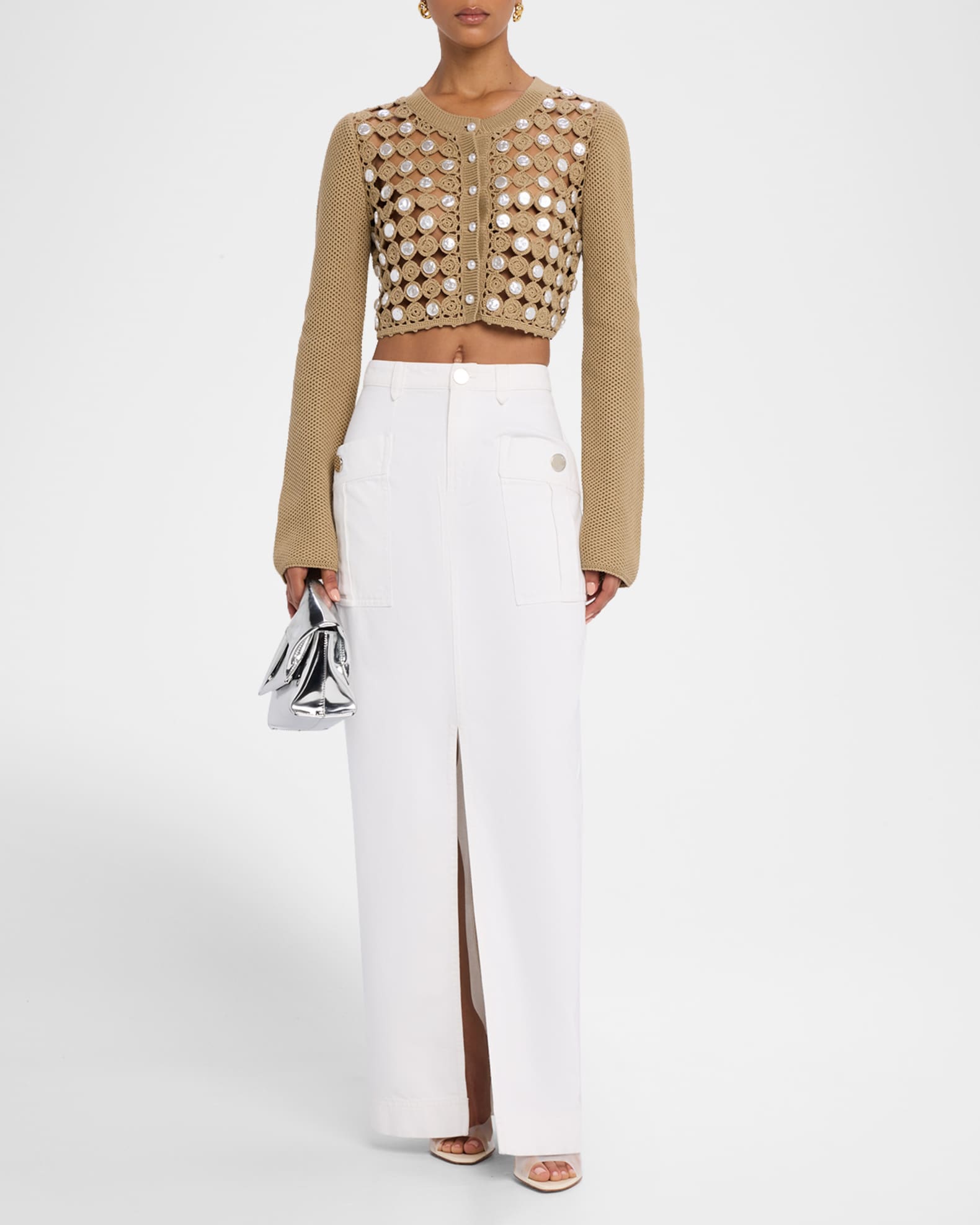 Fallon Cargo Midi Skirt 1