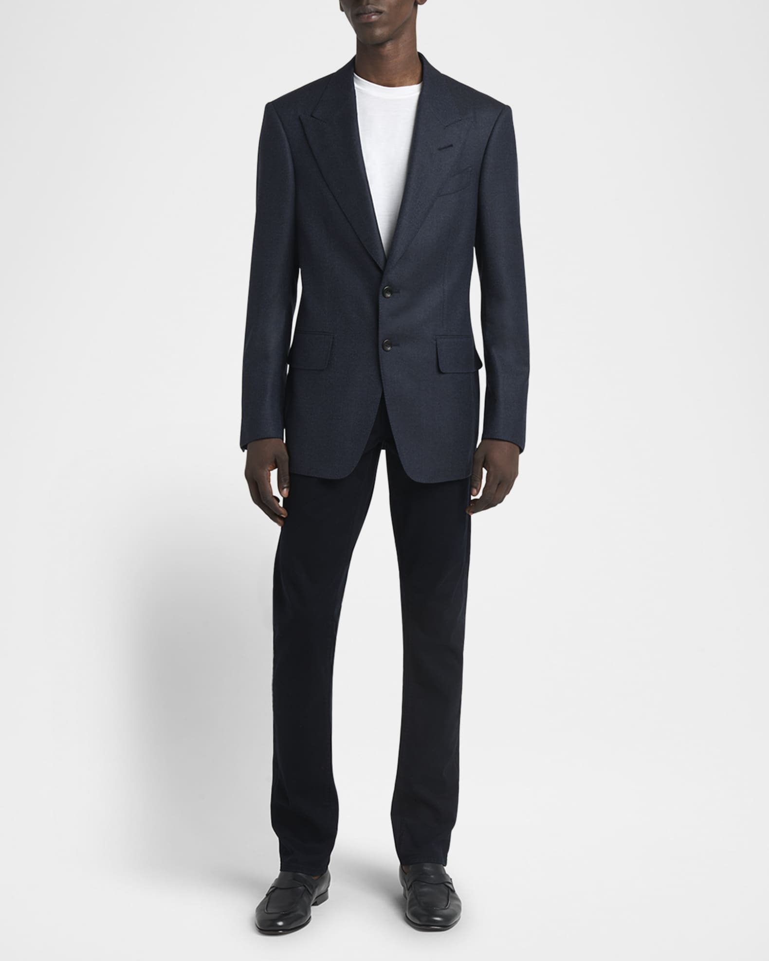 Men's Shelton Wool Herringbone Sport Coat 1
