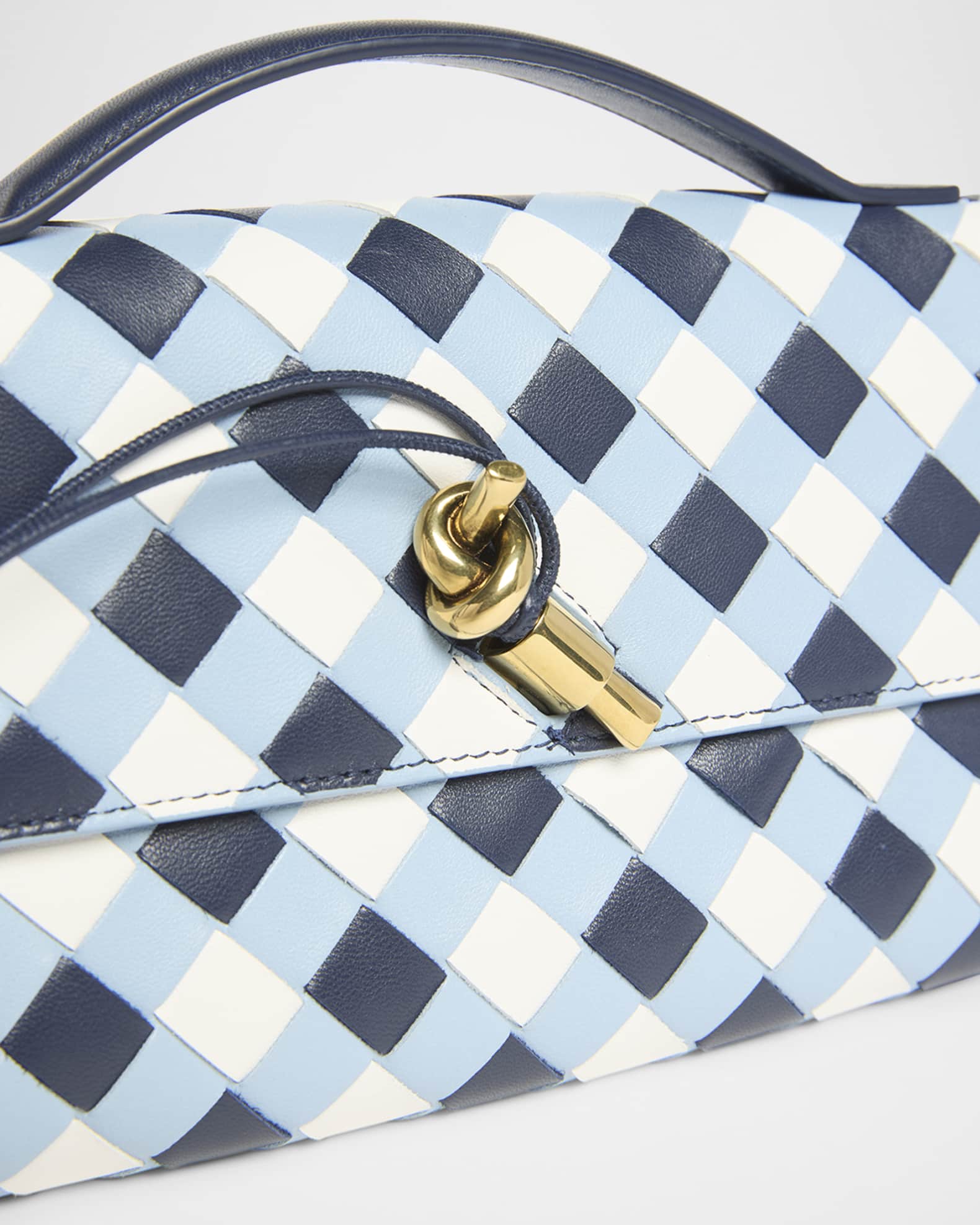 クラッチバッグ ANDIAMO CLUTCH Bottega Veneta® Women's Andiamo Clutch in Sterling. Shop