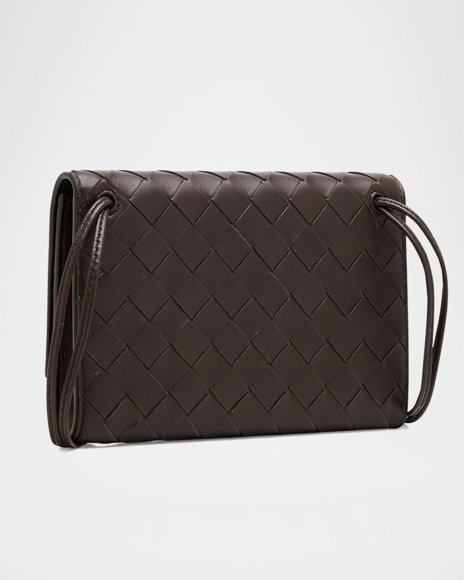ハンドバッグ BOTTEGA VENETA ANDIAMO POUCH Bottega Veneta Andiamo Metallic Leather Pouch Bag | Neiman