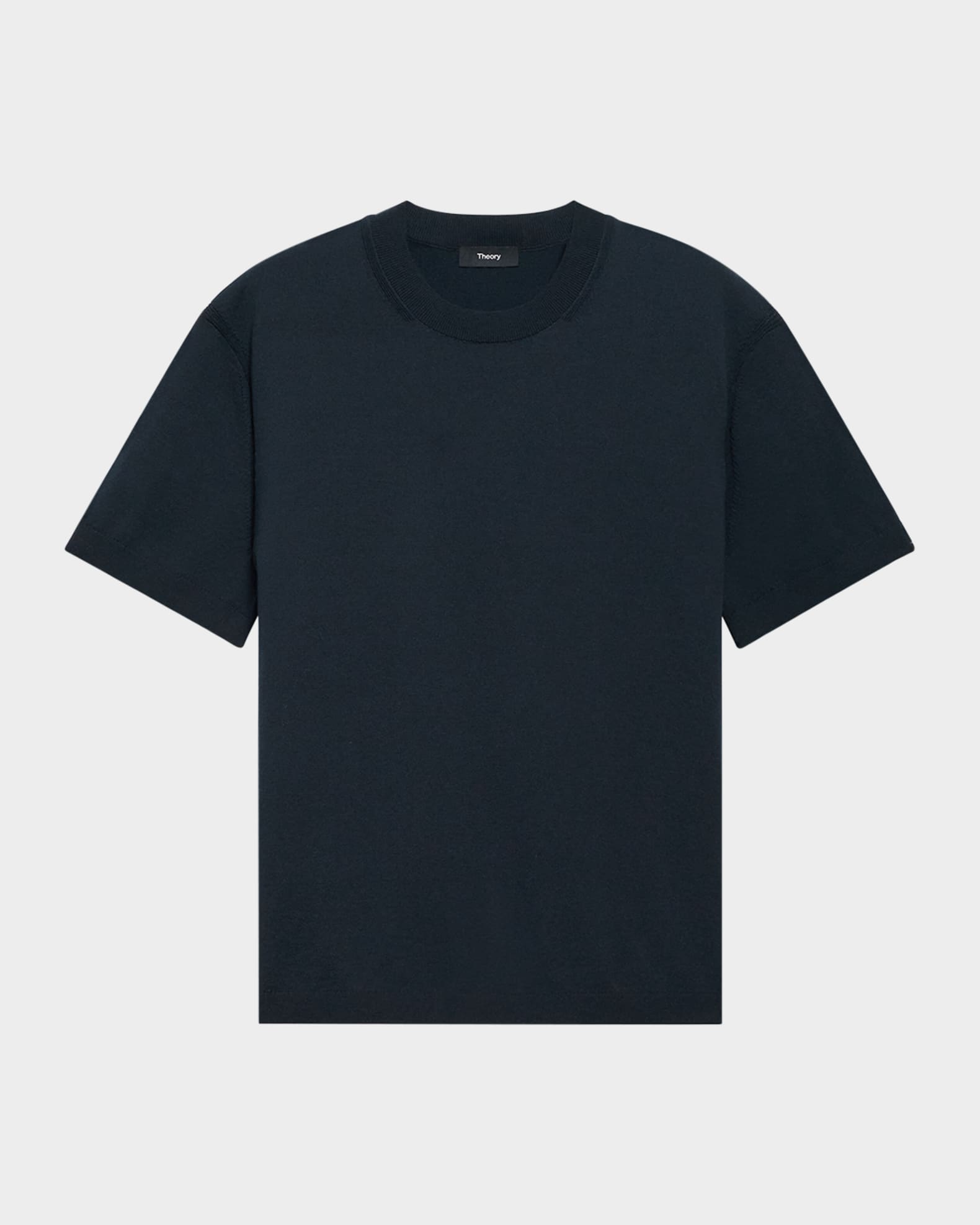 Men's Relaxed Short-Sleeve Crewneck Sweater 0