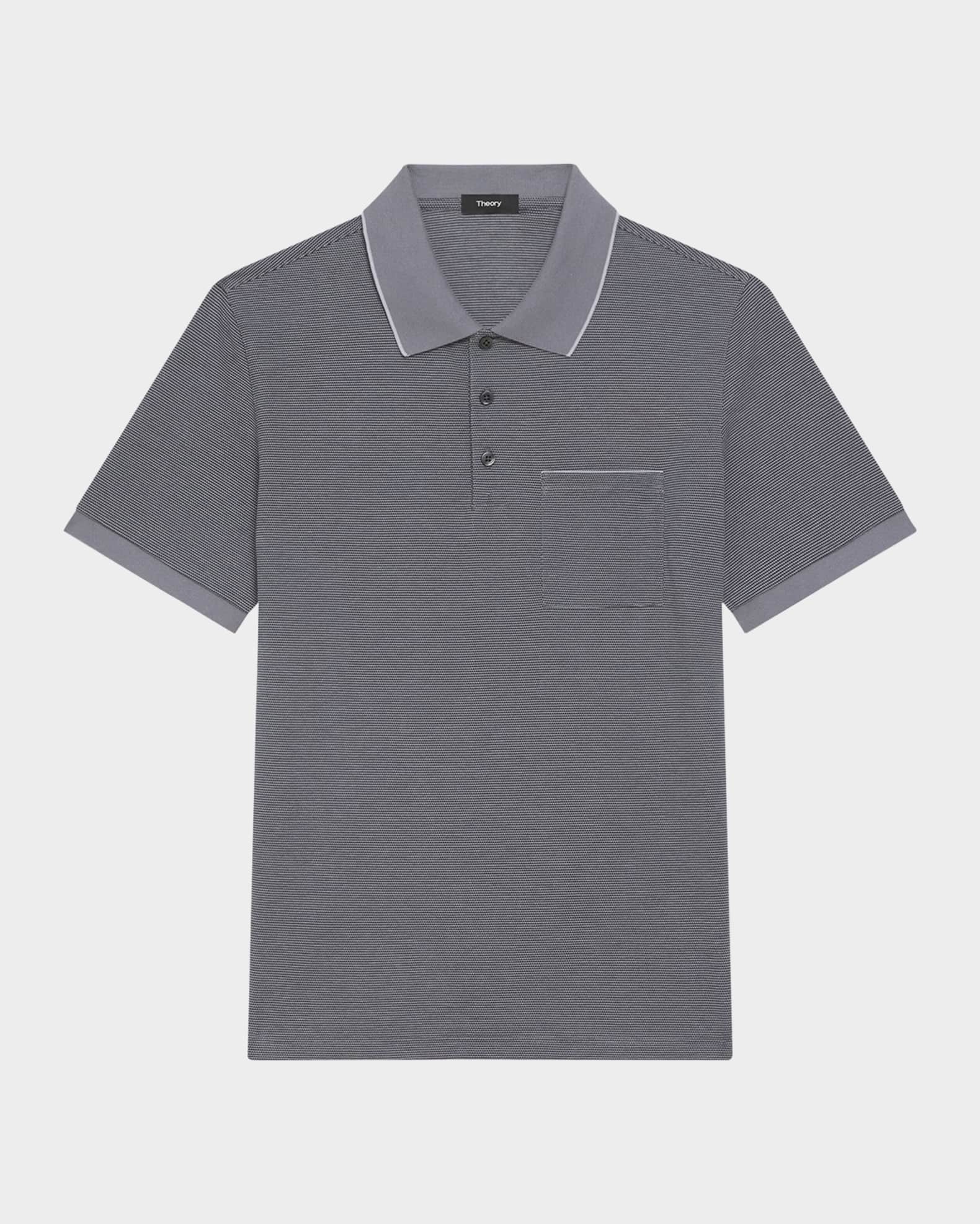 Men's Birdseye Pique Pocket Polo Shirt 0