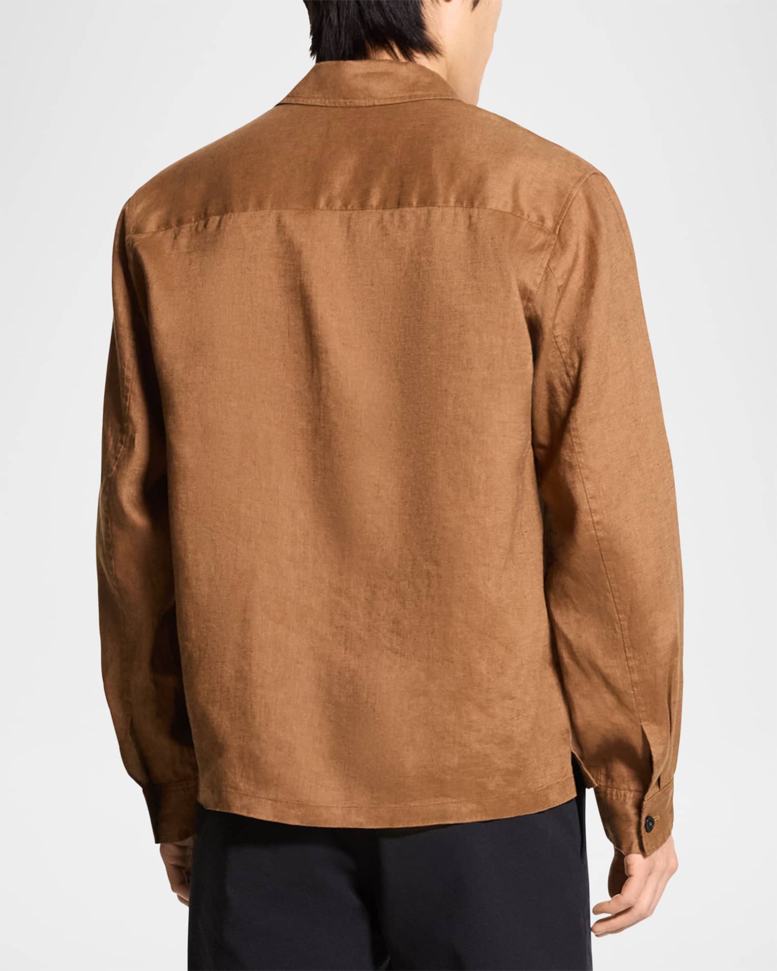 新品　Theory Lightweight Wool Pocket Shirt THEORY Wool shirt | NET-A-PORTER