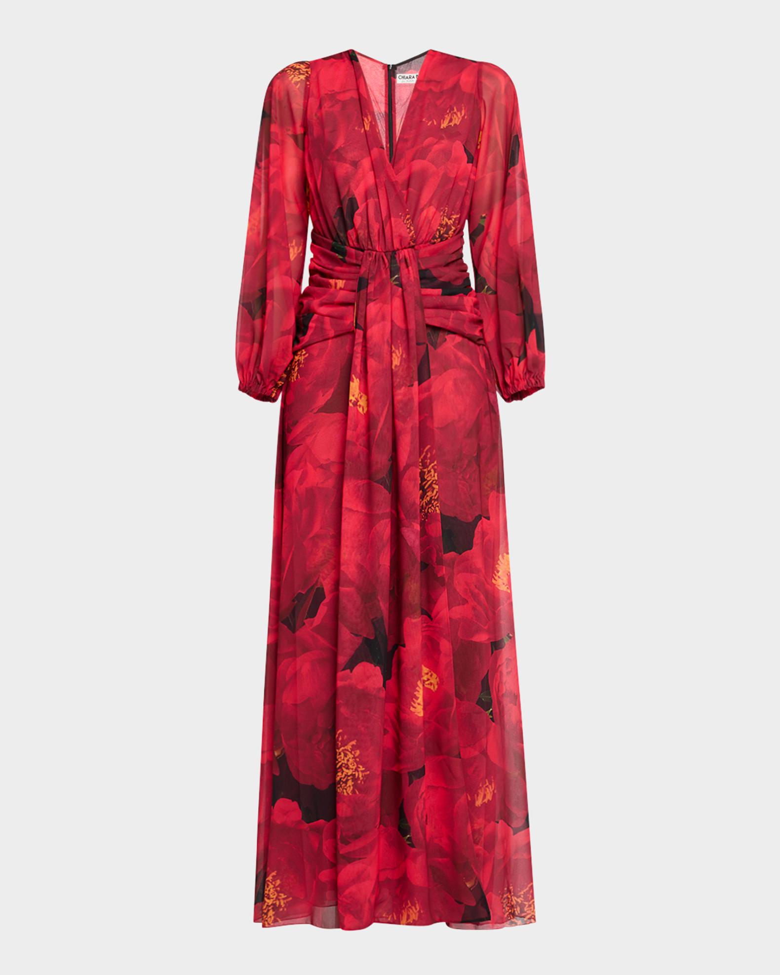 red chiara boni dress *VIRTUAL TRUNK SHOW* Chiara Boni La Petite Robe Ethane Long ZP Gown
