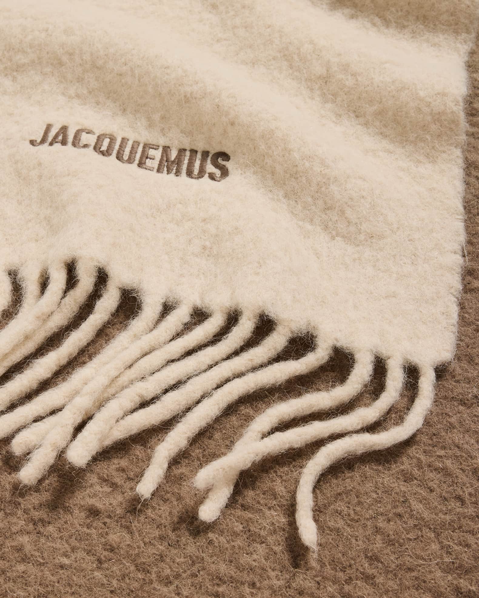 JACQUEMUS アルパカ　スカーフ　マフラー Jacquemus Gradient Alpaca Wool Scarf | Neiman Marcus