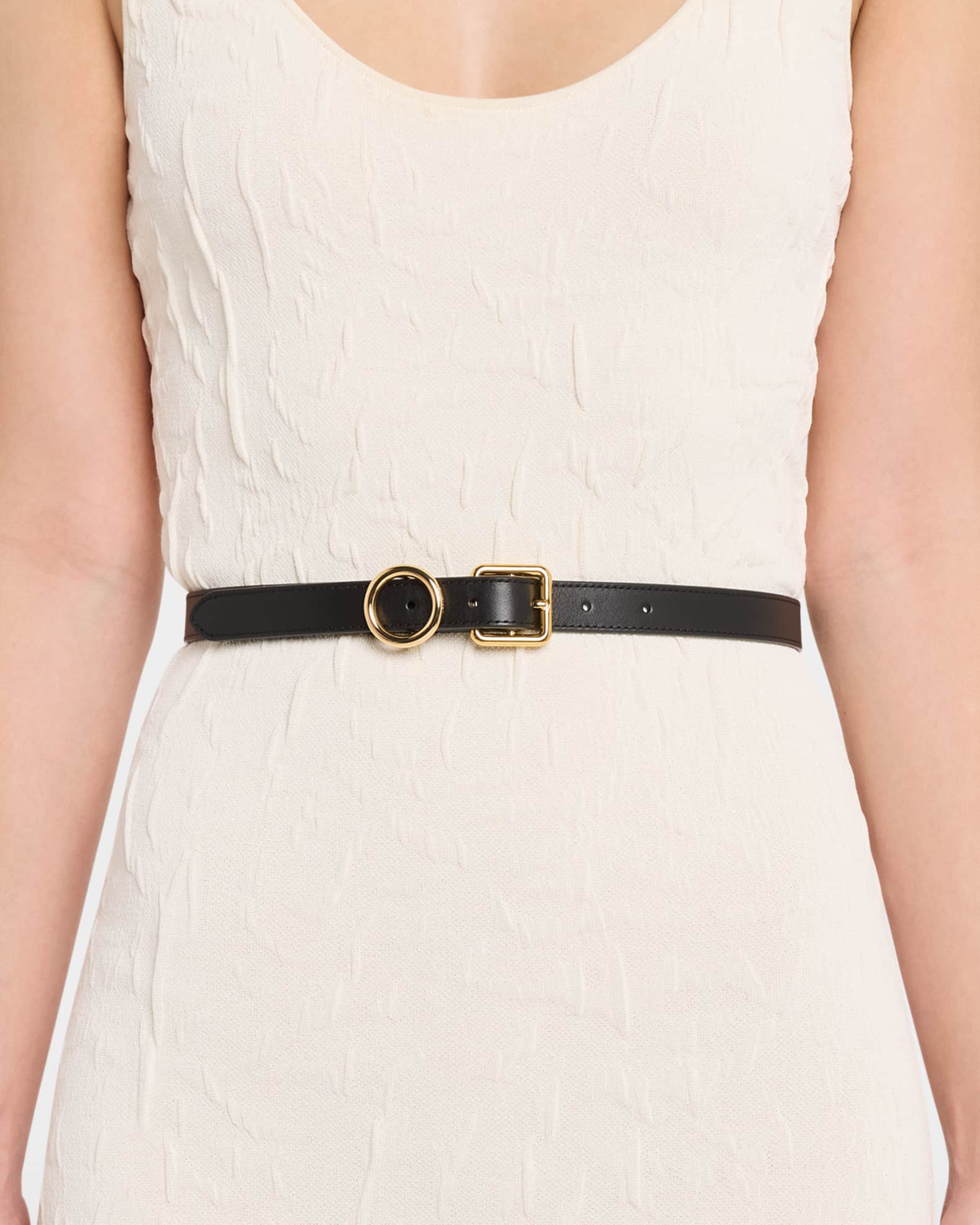 Jacquemus La Ceinture Regalo Leather Belt | Neiman Marcus