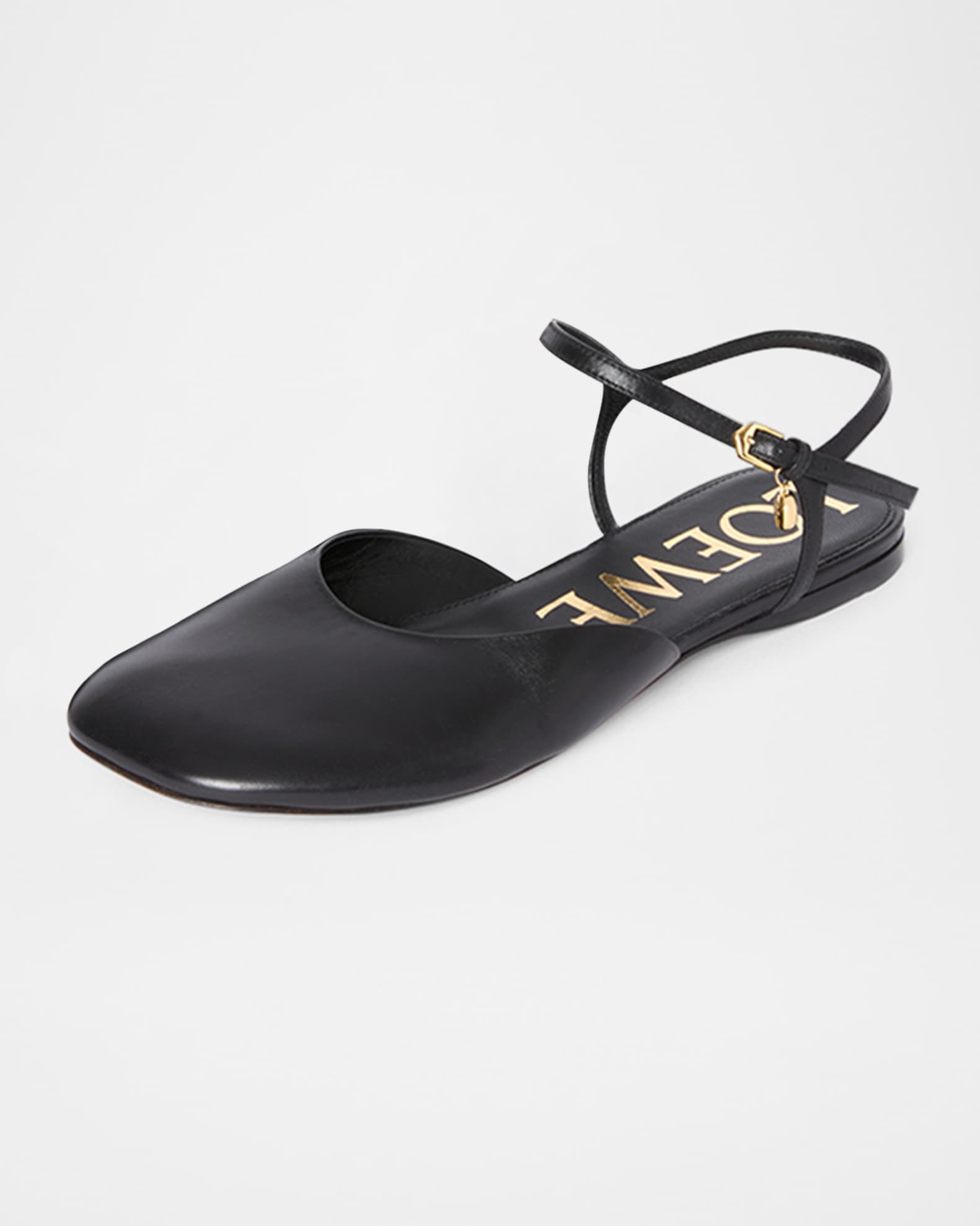 バレエシューズ LOEWE Ballerina 'Toy' Loewe Toy Ankle-Strap Ballerina Flats | Neiman Marcus