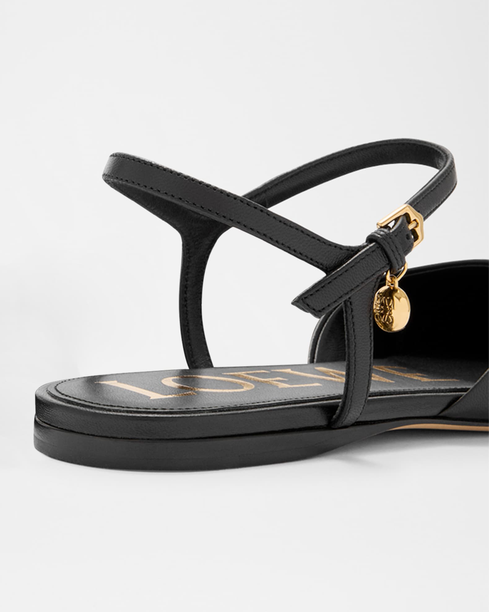 Loewe Toy Ankle-Strap Ballerina Flats | Neiman Marcus