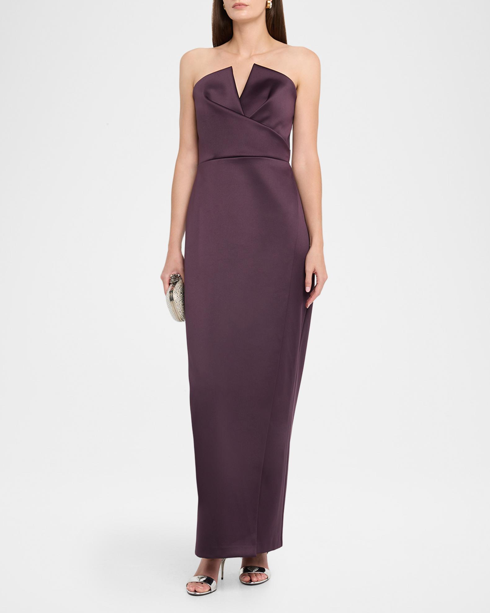 Robe Aidan Mattox - Une épaule Avec Volants - Taille 4 Rose Baies - Neuve Sans étiquettes