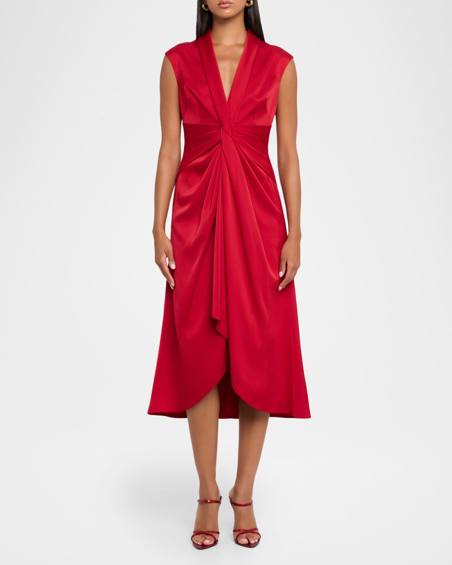 ARGUE  T-DRESS トップス Knot Front Gown by Adam Lippes x RTR | Rent the Runway