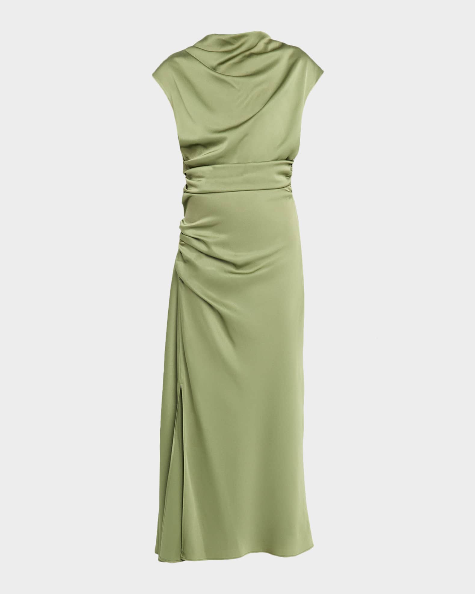 Burke Draped Midi Dress 0