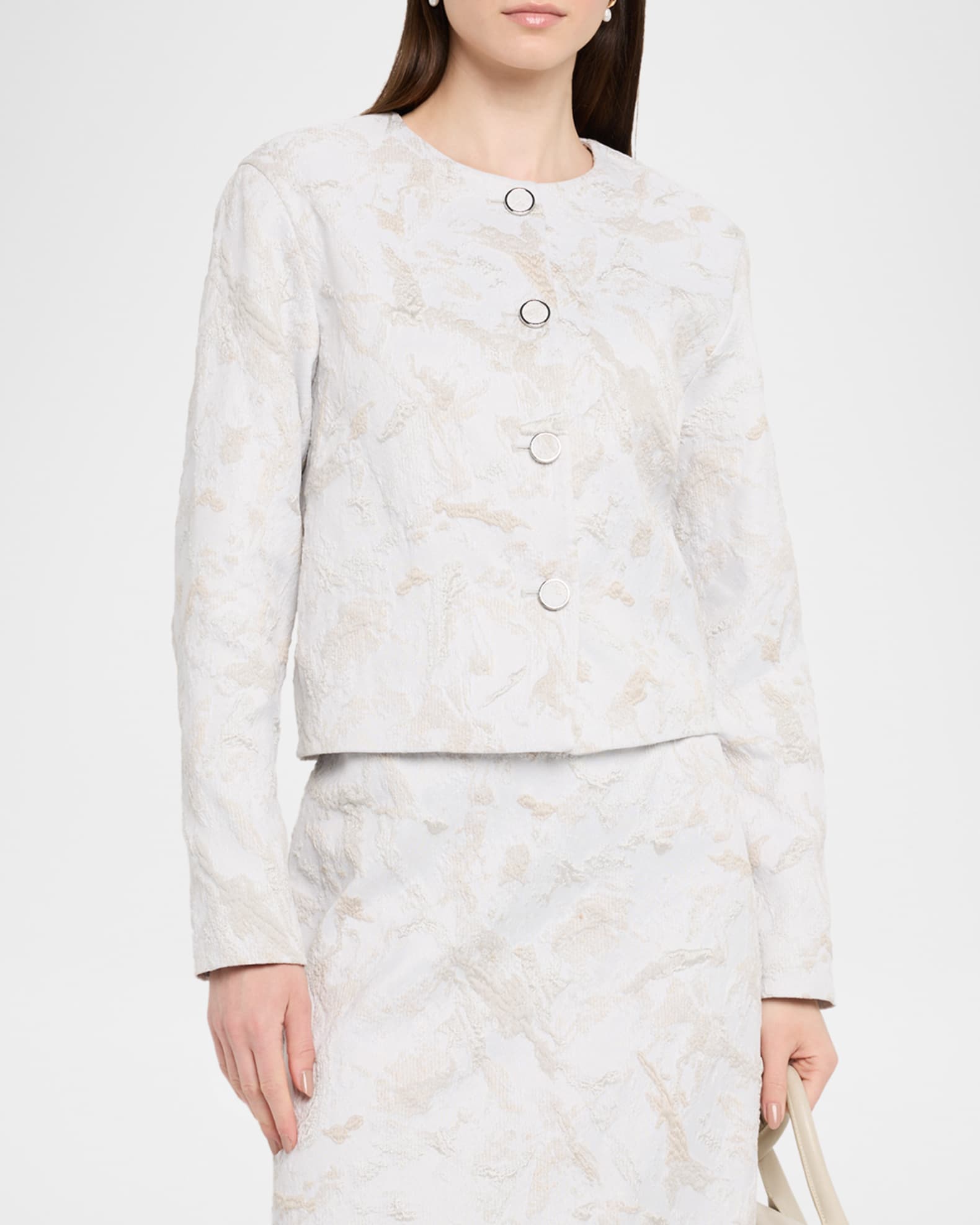 【2024正規激安】 New 148 Lafayette York Neiman | Jacket Jacquard Button-Down テープ・マスキングテープ