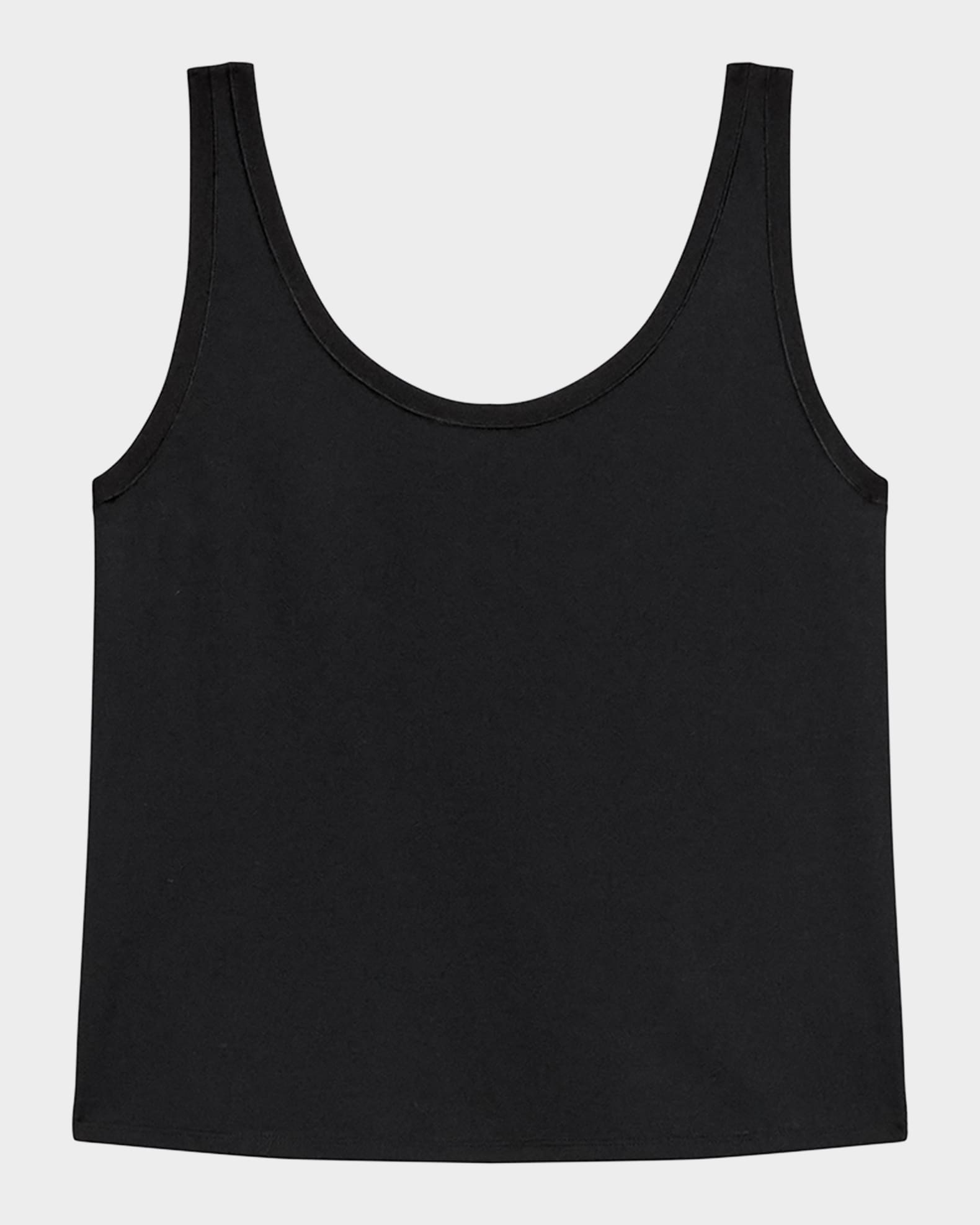 Sweater Trim Tank Top 0