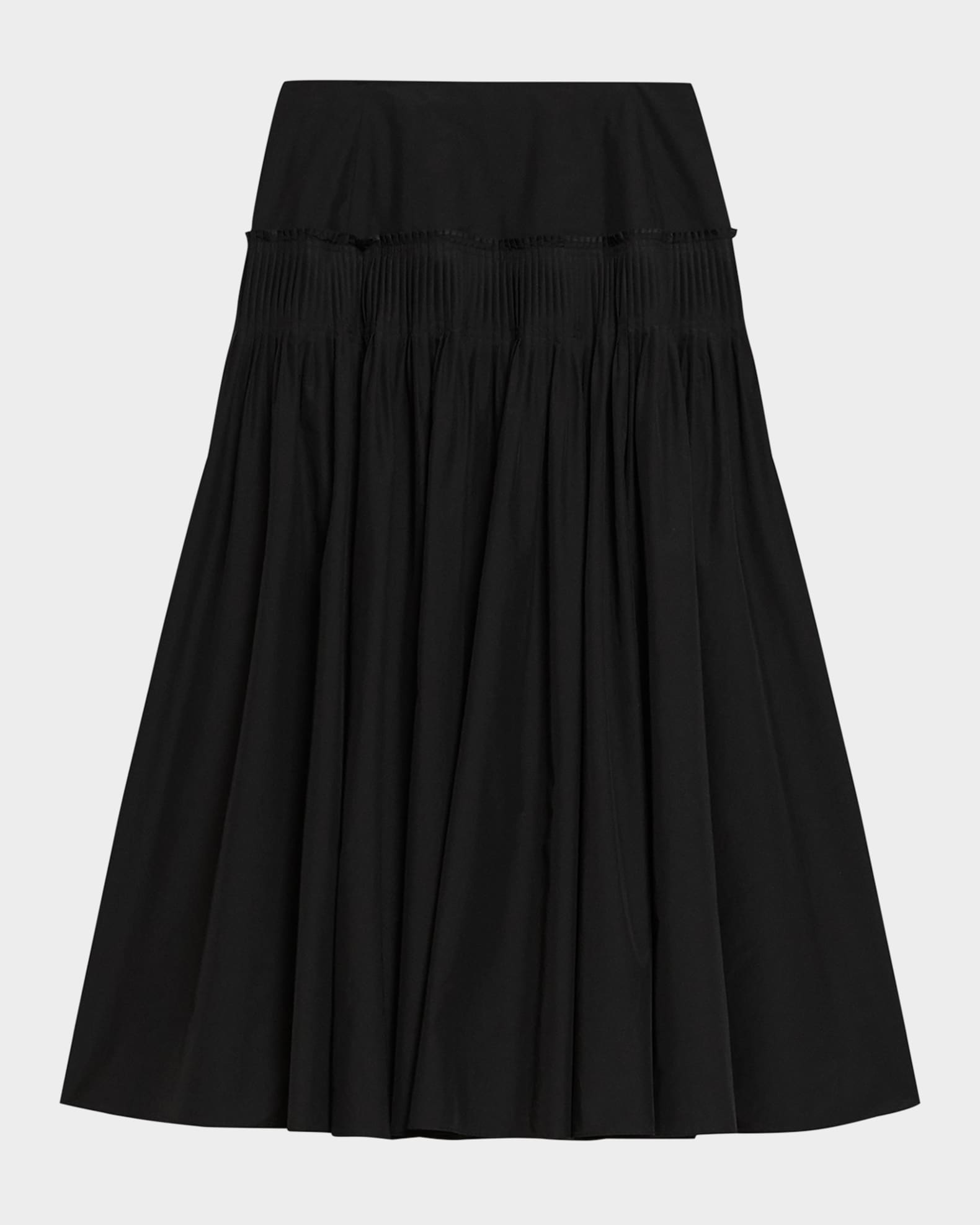 【NONCODE】Monrich Strap Pleats Skirt Pleated Pull-On Midi Skirt - FINAL SALE – Inherit Co.