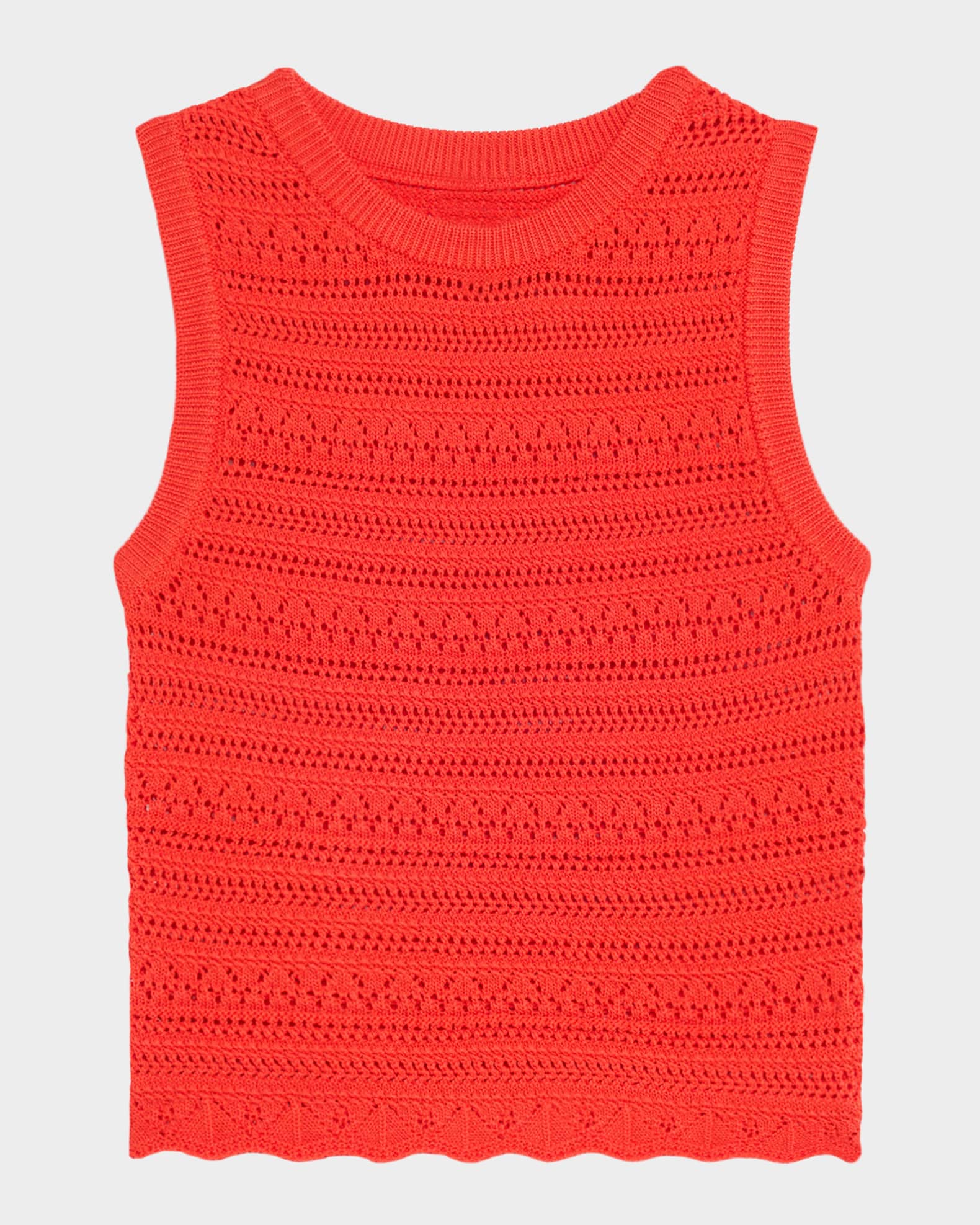 Crochet Sleeveless Top 0