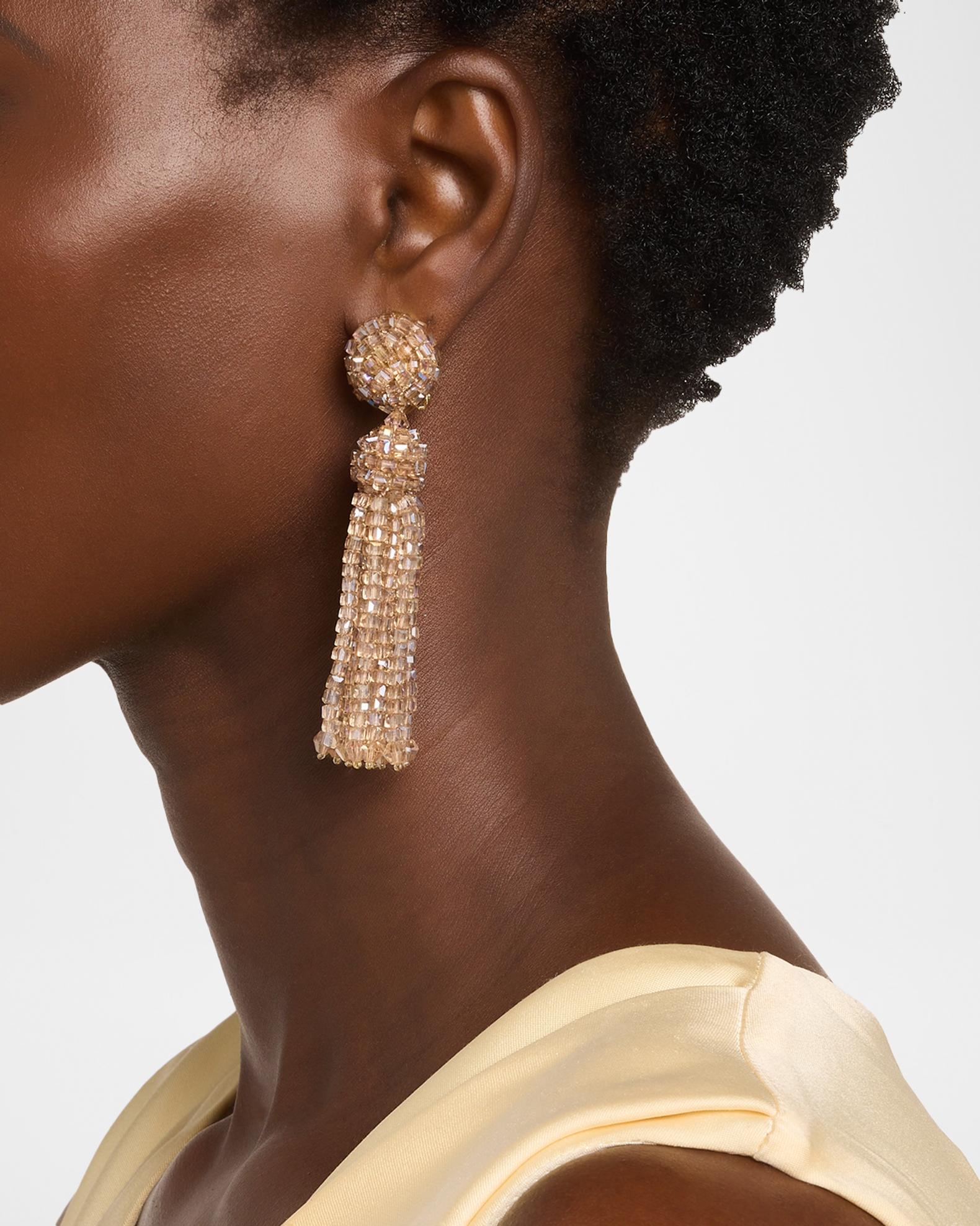 Crystal Fringe Earrings | Neiman Marcus