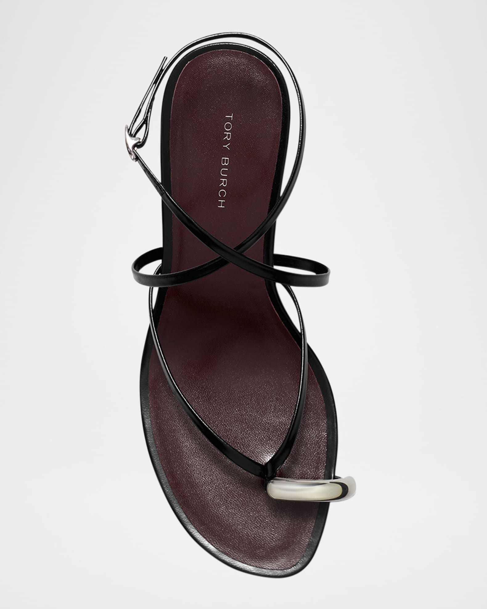 Tory Burch Pierced スリングバック サンダル Tory Burch Pierced Slingback Sandals | Neutrals | FARFETCH