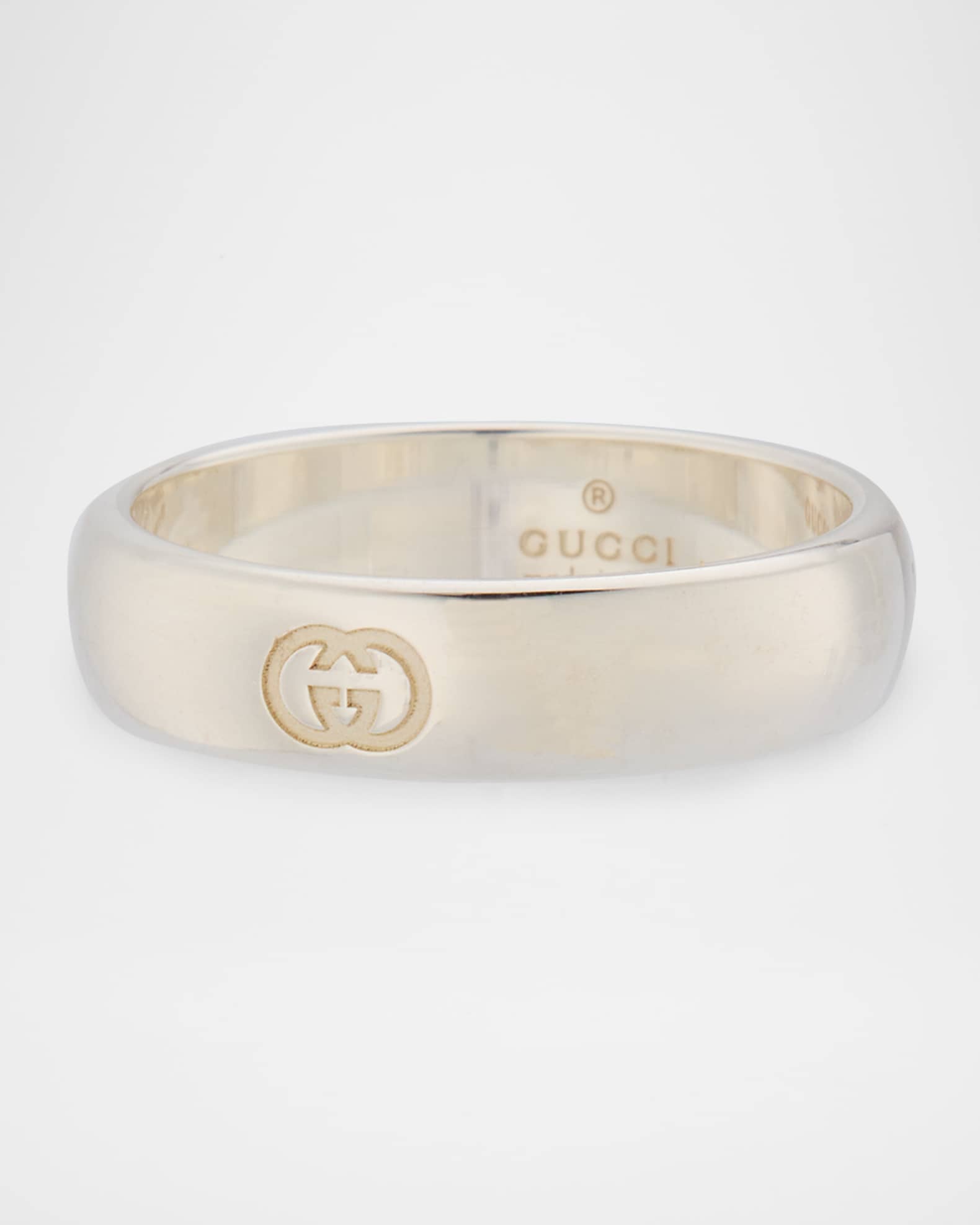 Gucci Blind For Love Band Ring | Neiman Marcus