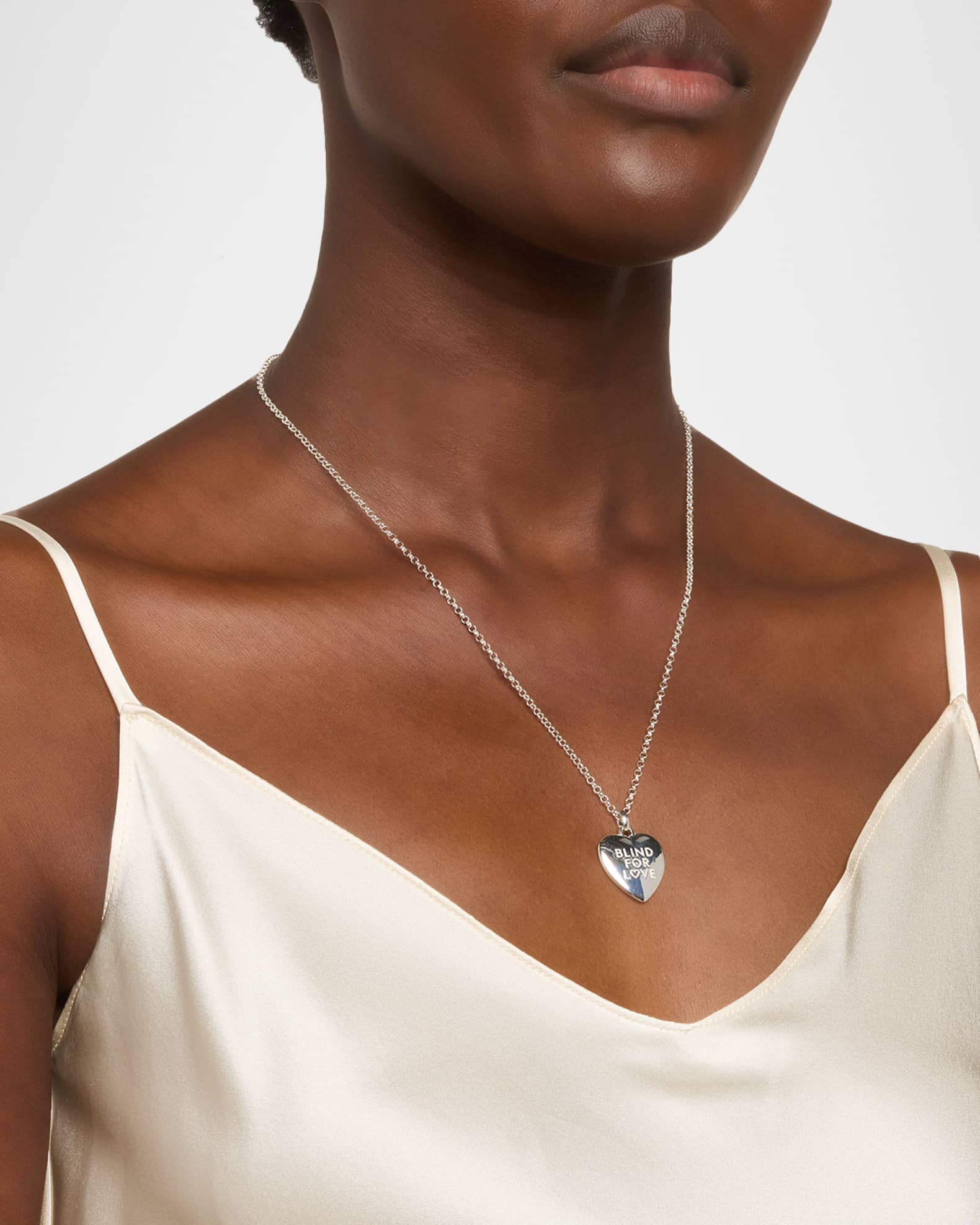 Gucci Blind For Love Pendant Necklace | Neiman Marcus