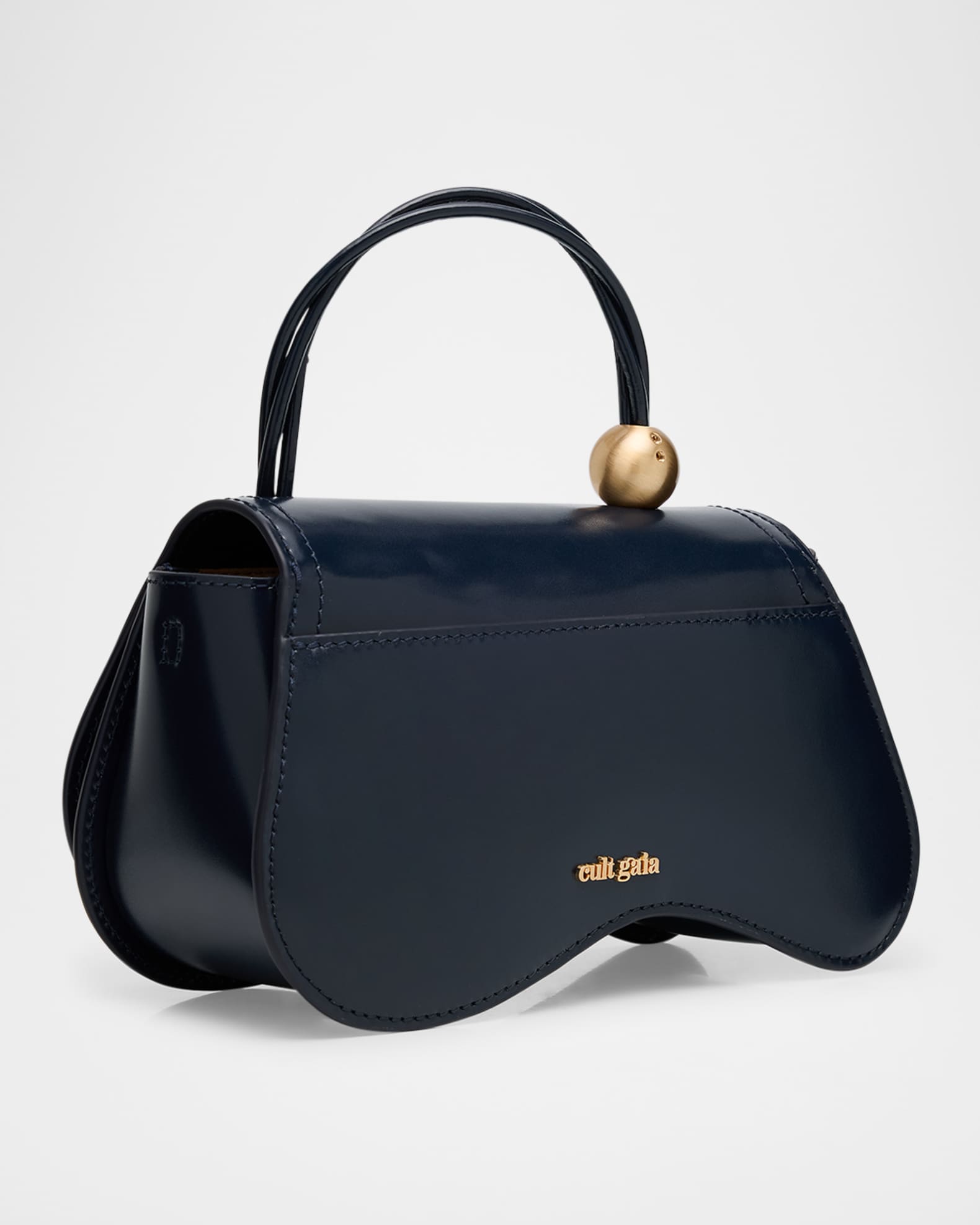 Cult Gaia Kazia Leather Crossbody Bag | Neiman Marcus