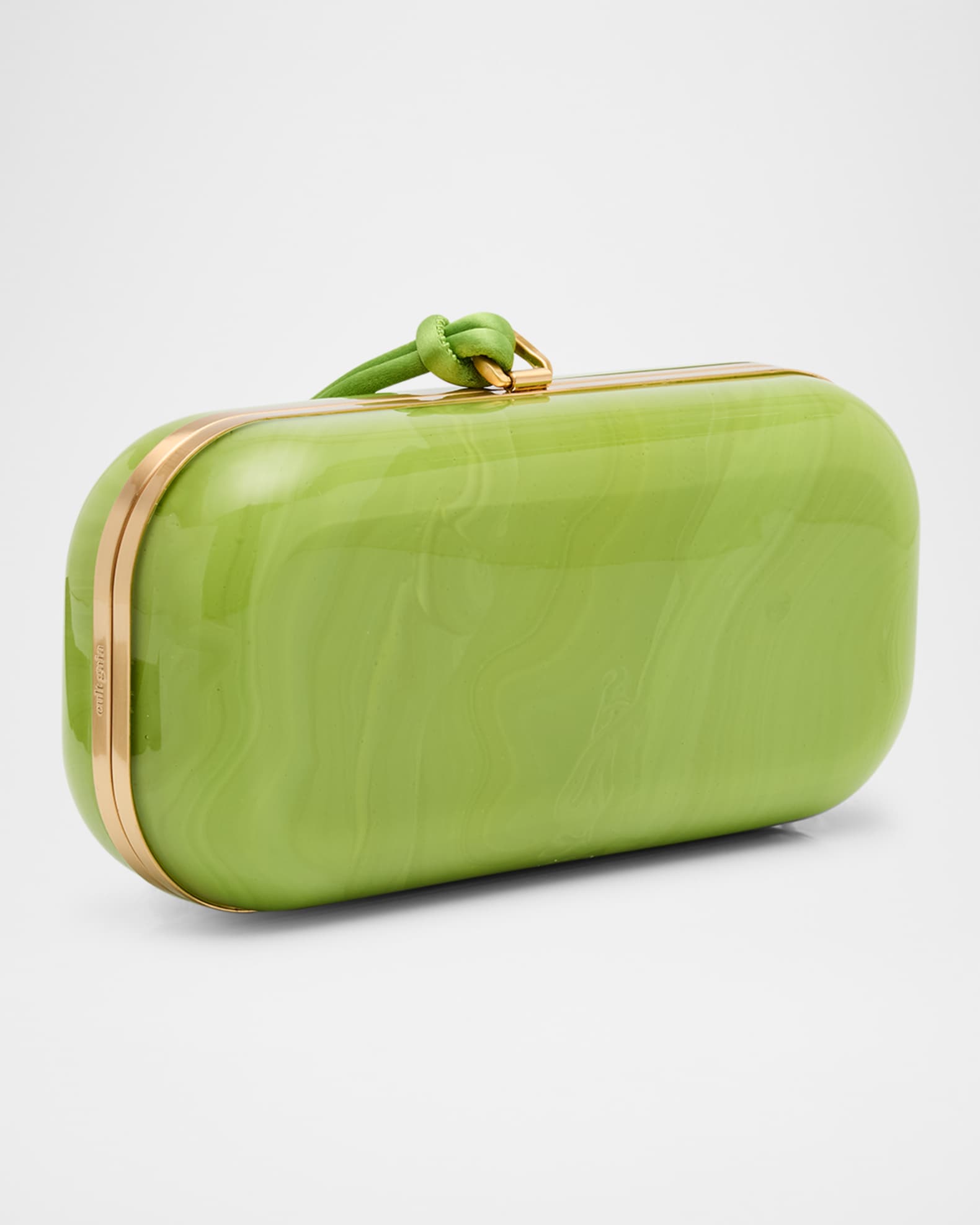Cult Gaia Yasmin Tasseled Acrylic Clutch Bag | Neiman Marcus