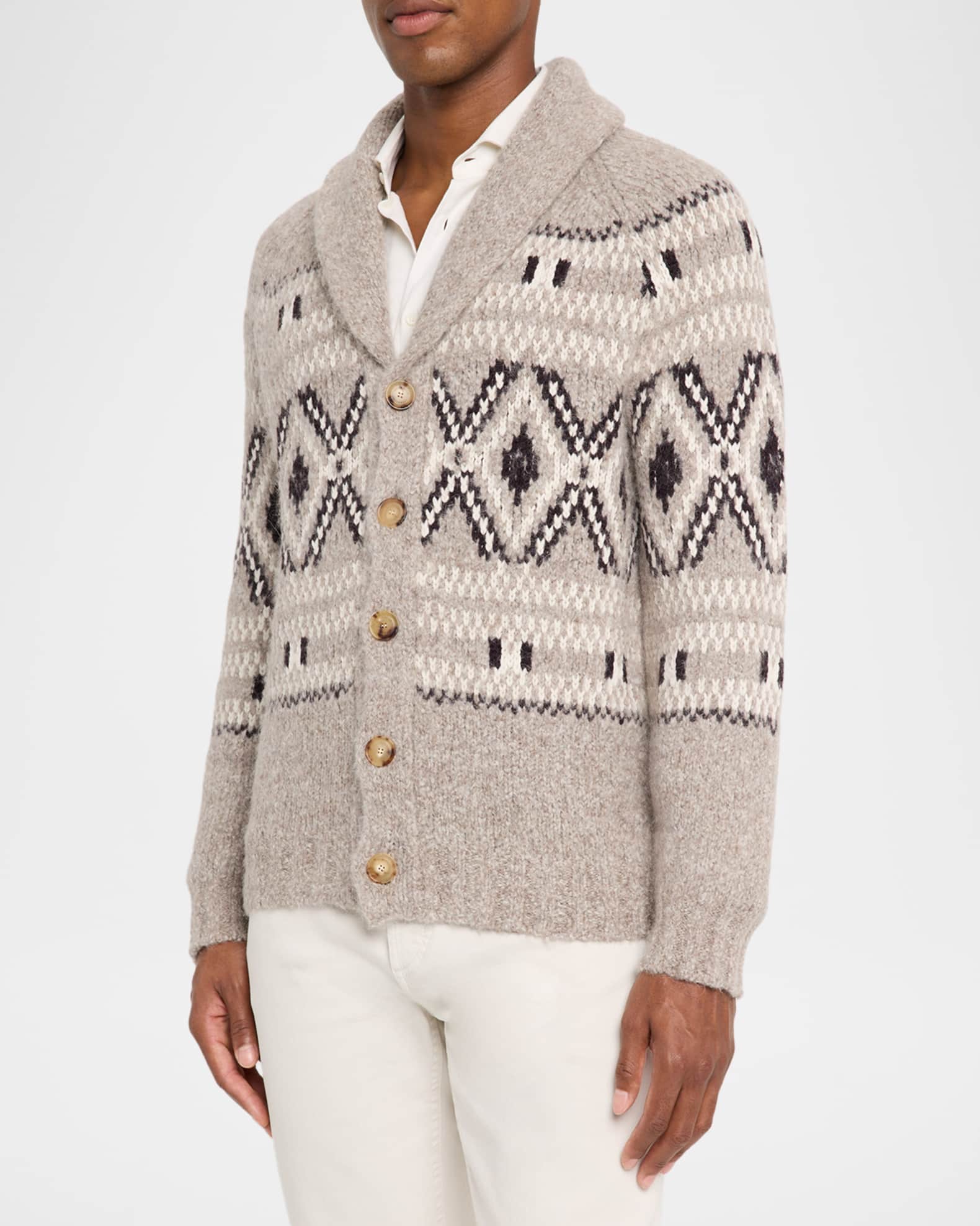 S*Y様 BRUNELLO CUCINELLI ボタン付きカーディガン S*Y様 BRUNELLO CUCINELLI ボタン付きカーディガン メンズ ニット