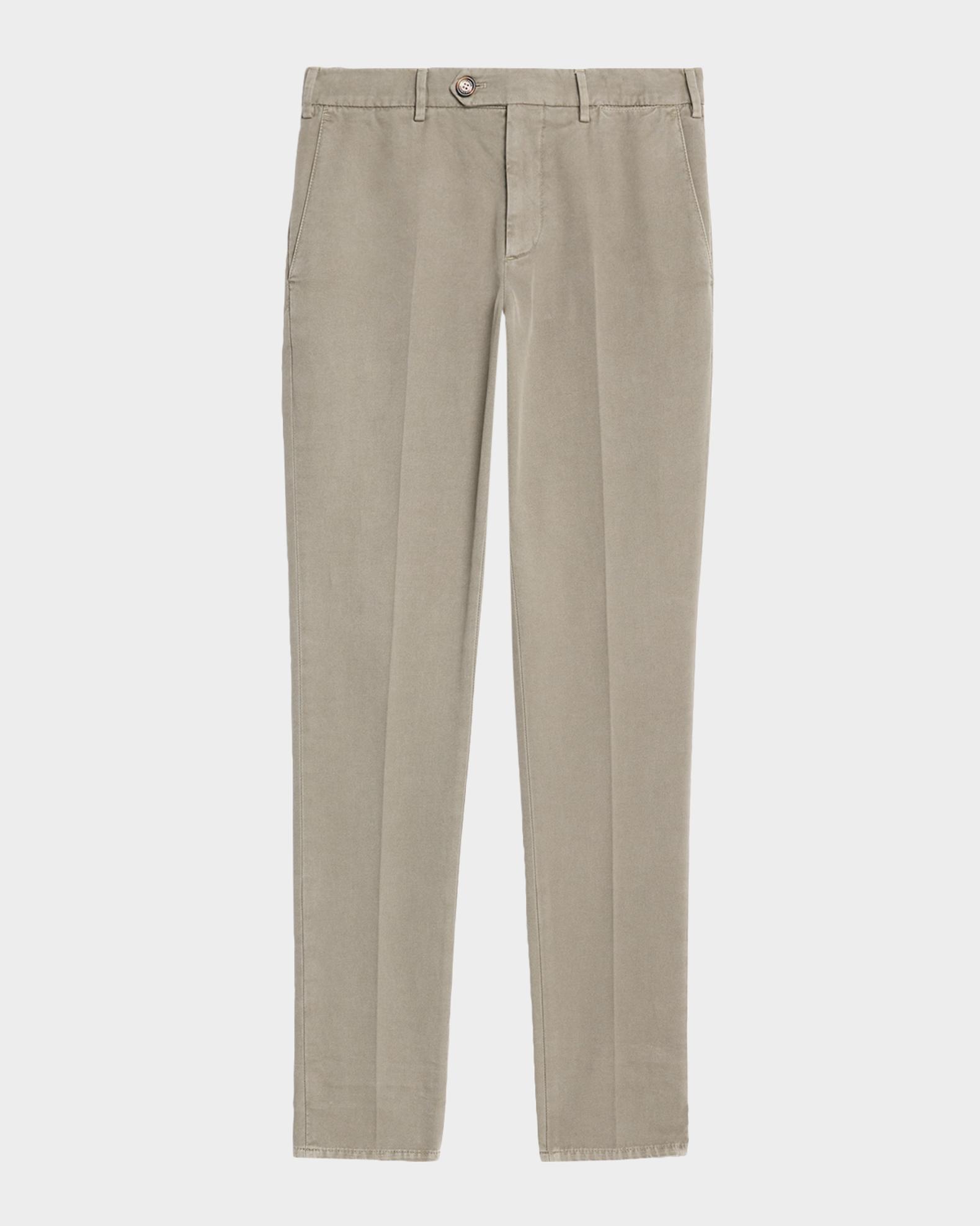 Brunello Cucinelli Men's Modern Fit Flat-Front Pants | Neiman Marcus