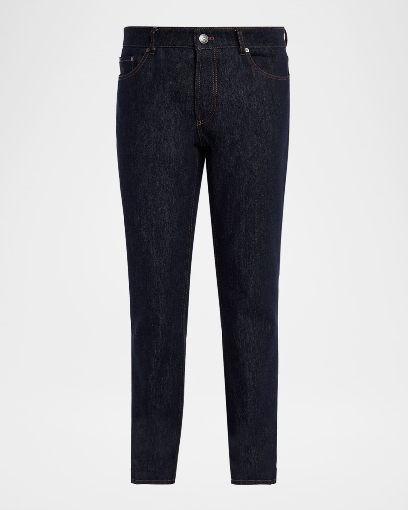 Brunello Cucinelli Men's Italian Selvedge Denim Five-Pocket Pants