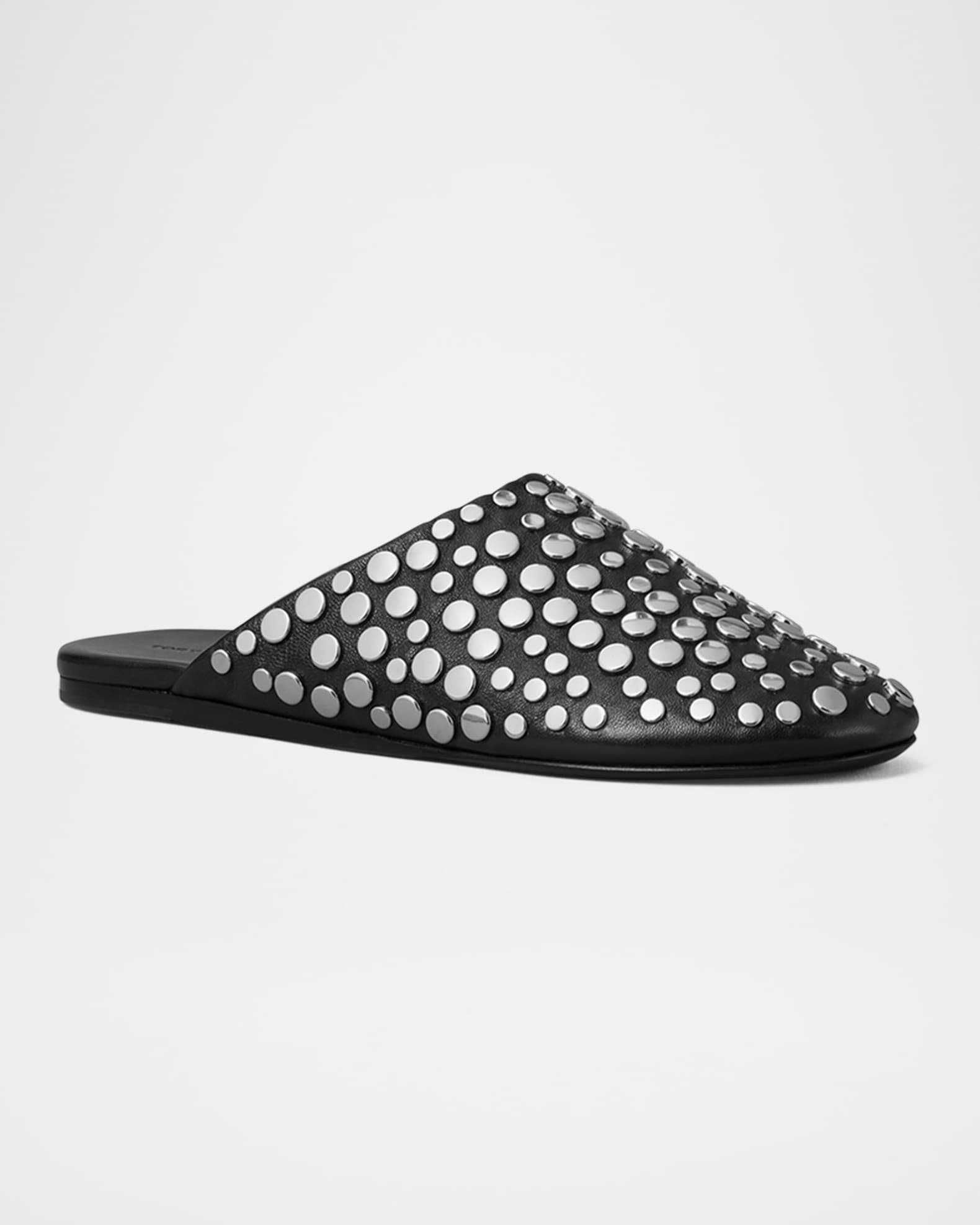 【送料&関税込】Tory Burch Mule Mellow Studded Mule: Women's Designer Flats | Tory Burch