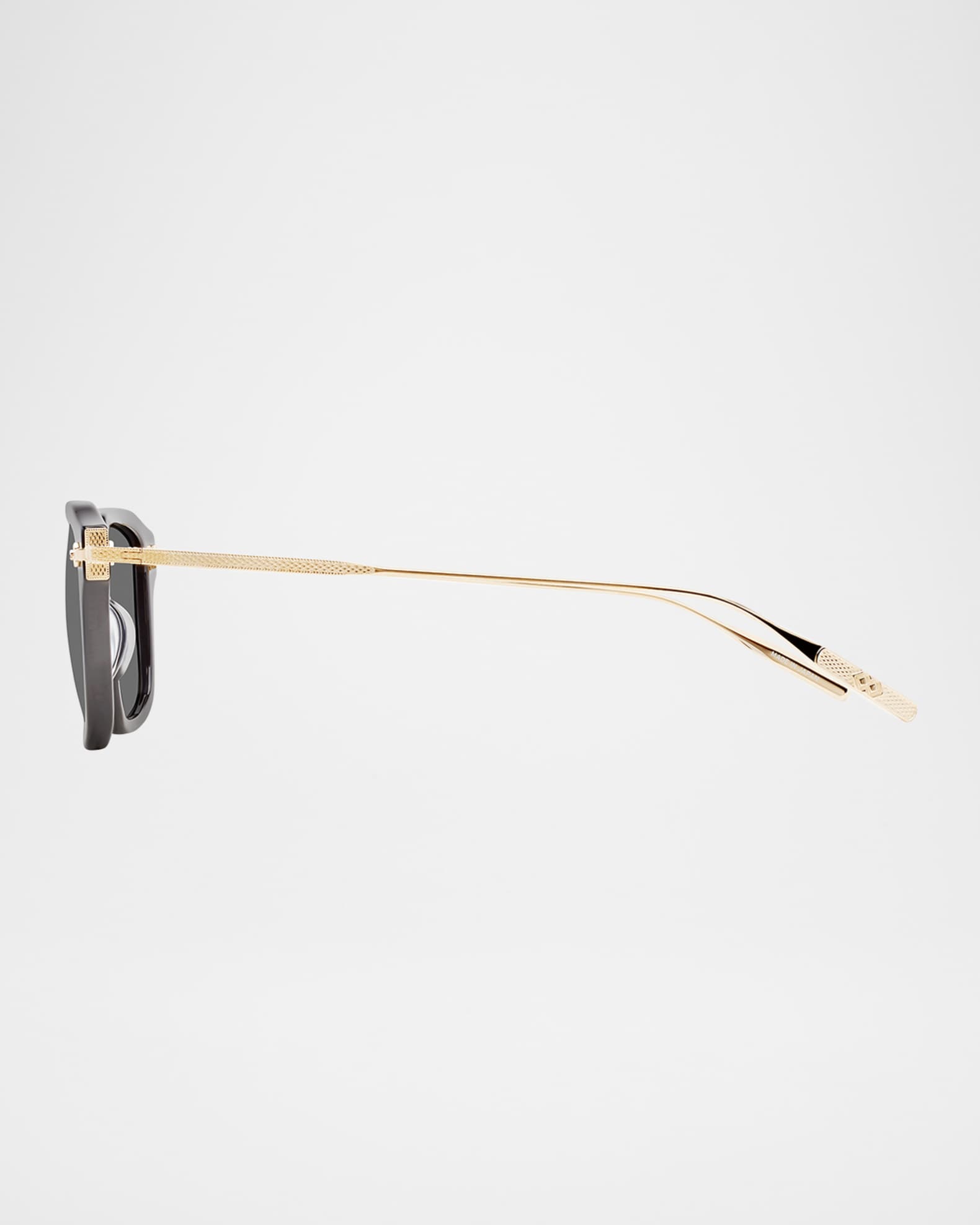 Men's Nolan Acetate & Titanium Rectangular Sunglasses 1