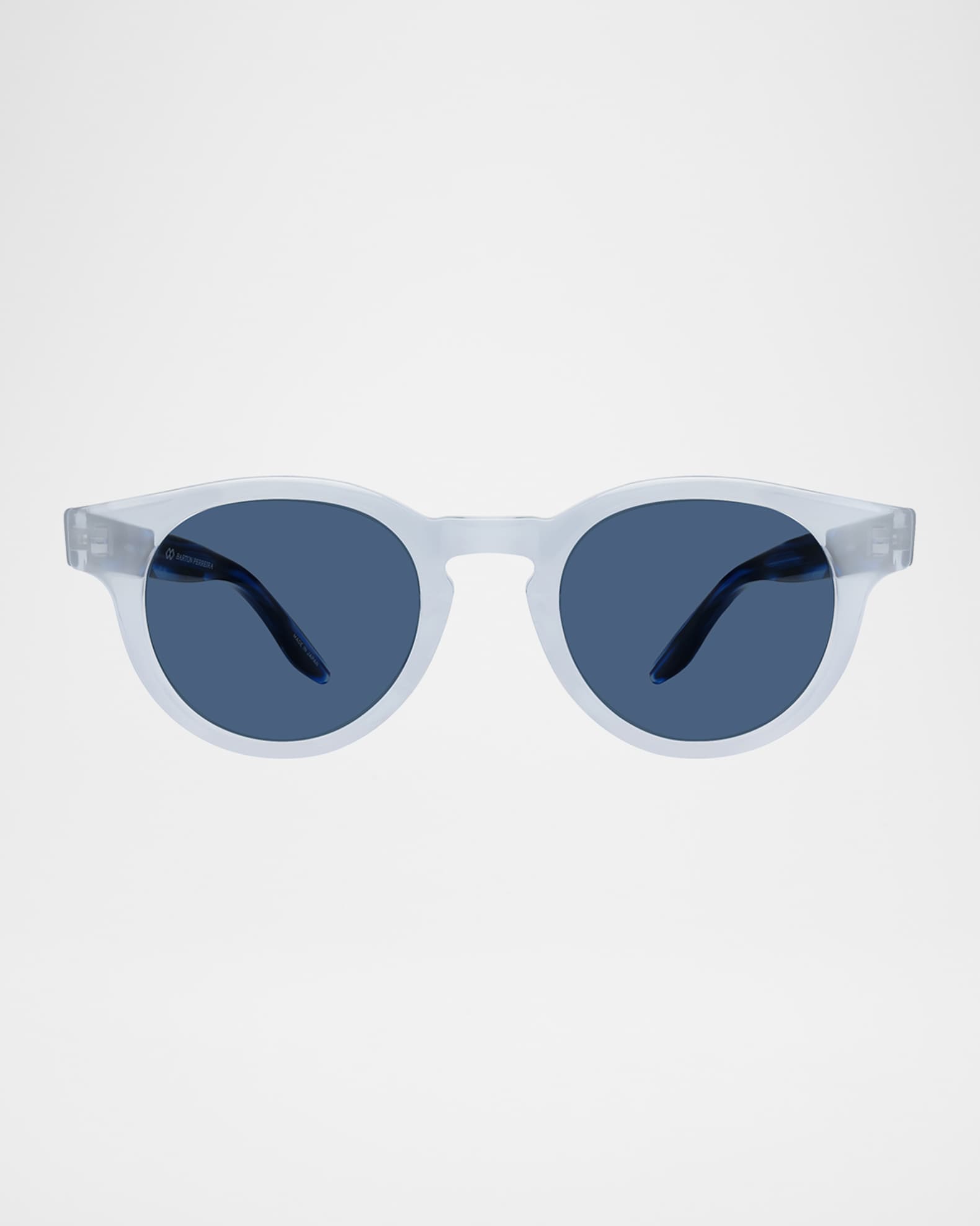 Men's Oxford Acetate Round Sunglasses 0